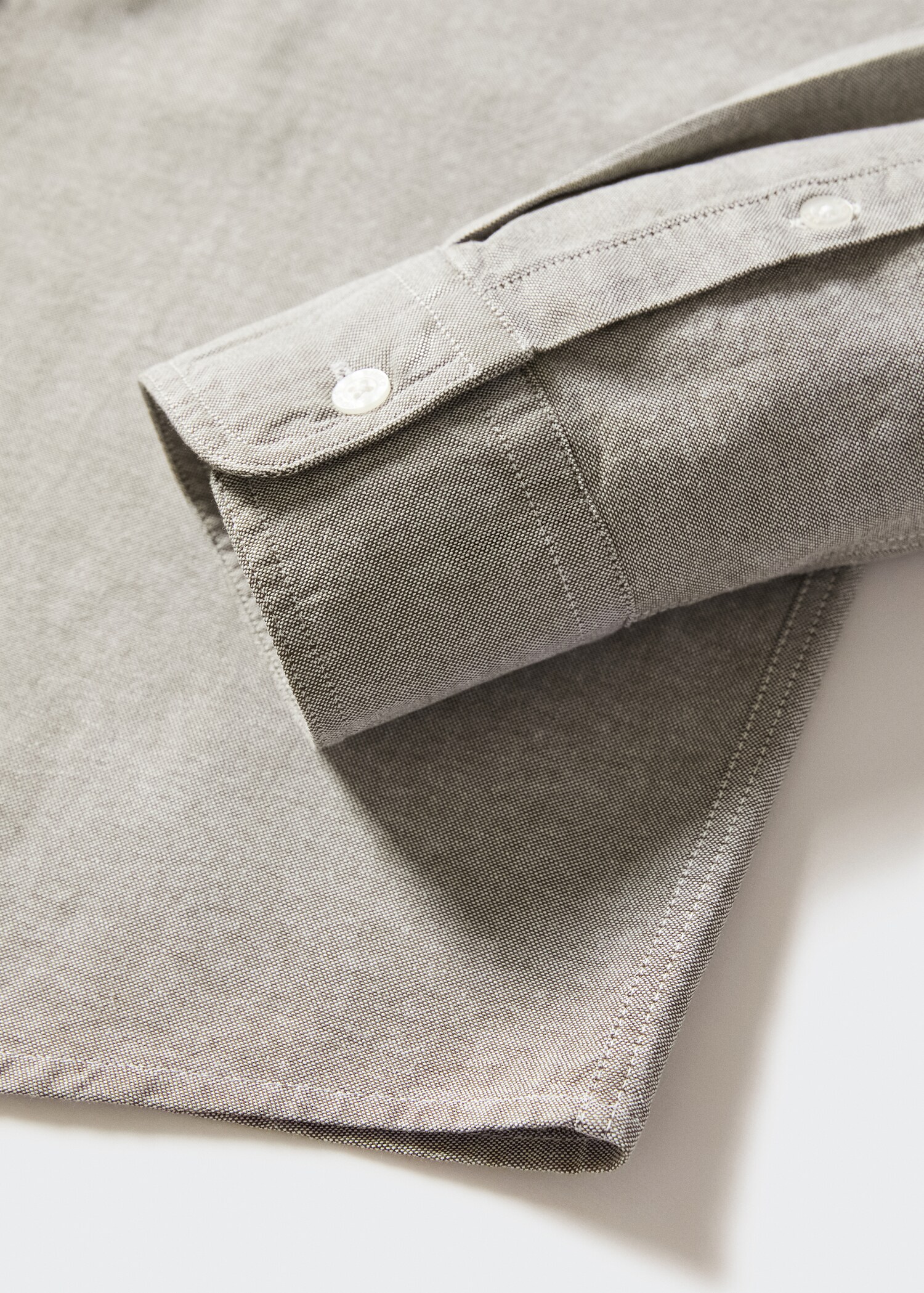 Regular Fit-Hemd aus Oxfordgewebe - Detail des Artikels 8