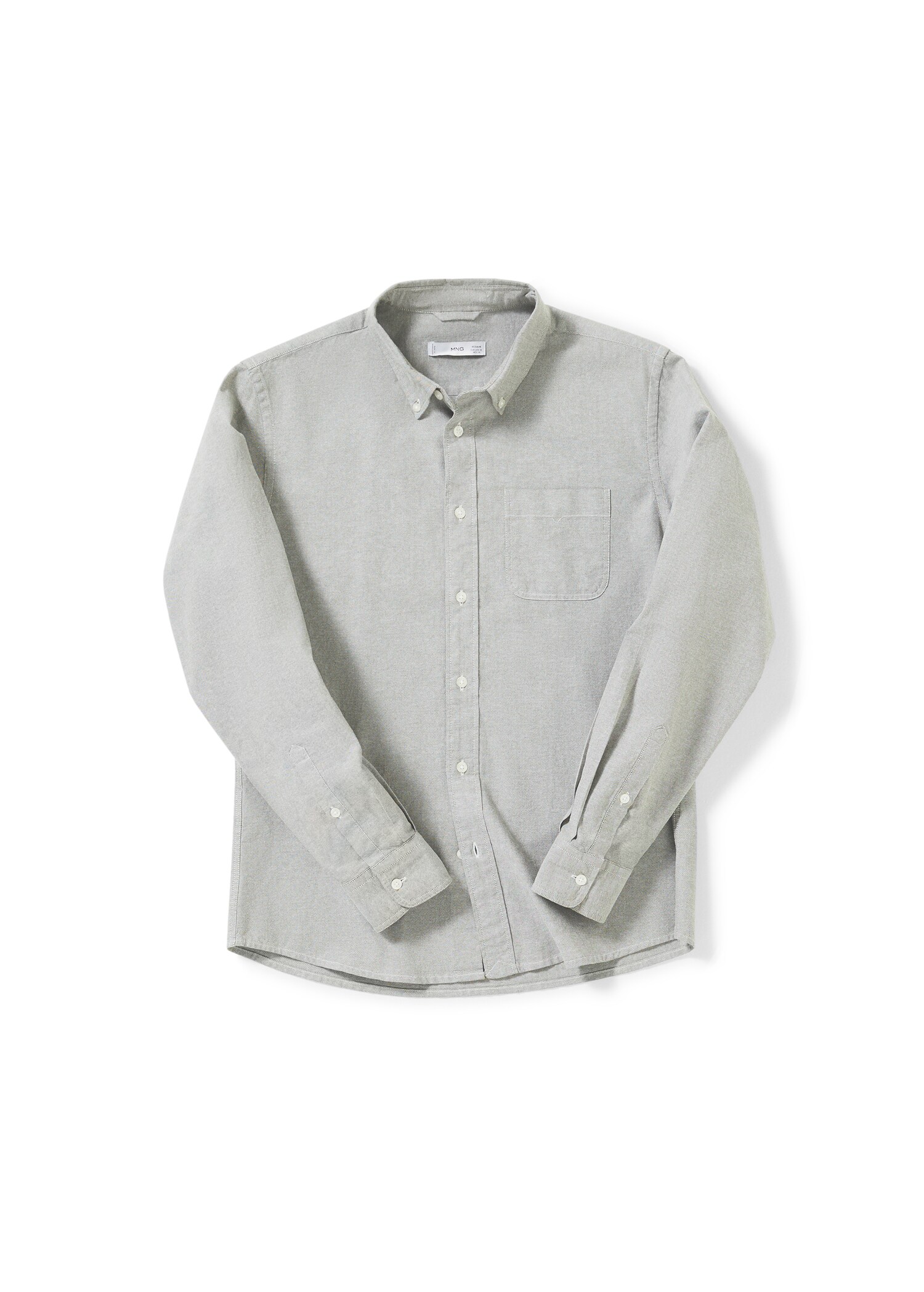 Chemise regular fit coton Oxford - Détail de l'article 9