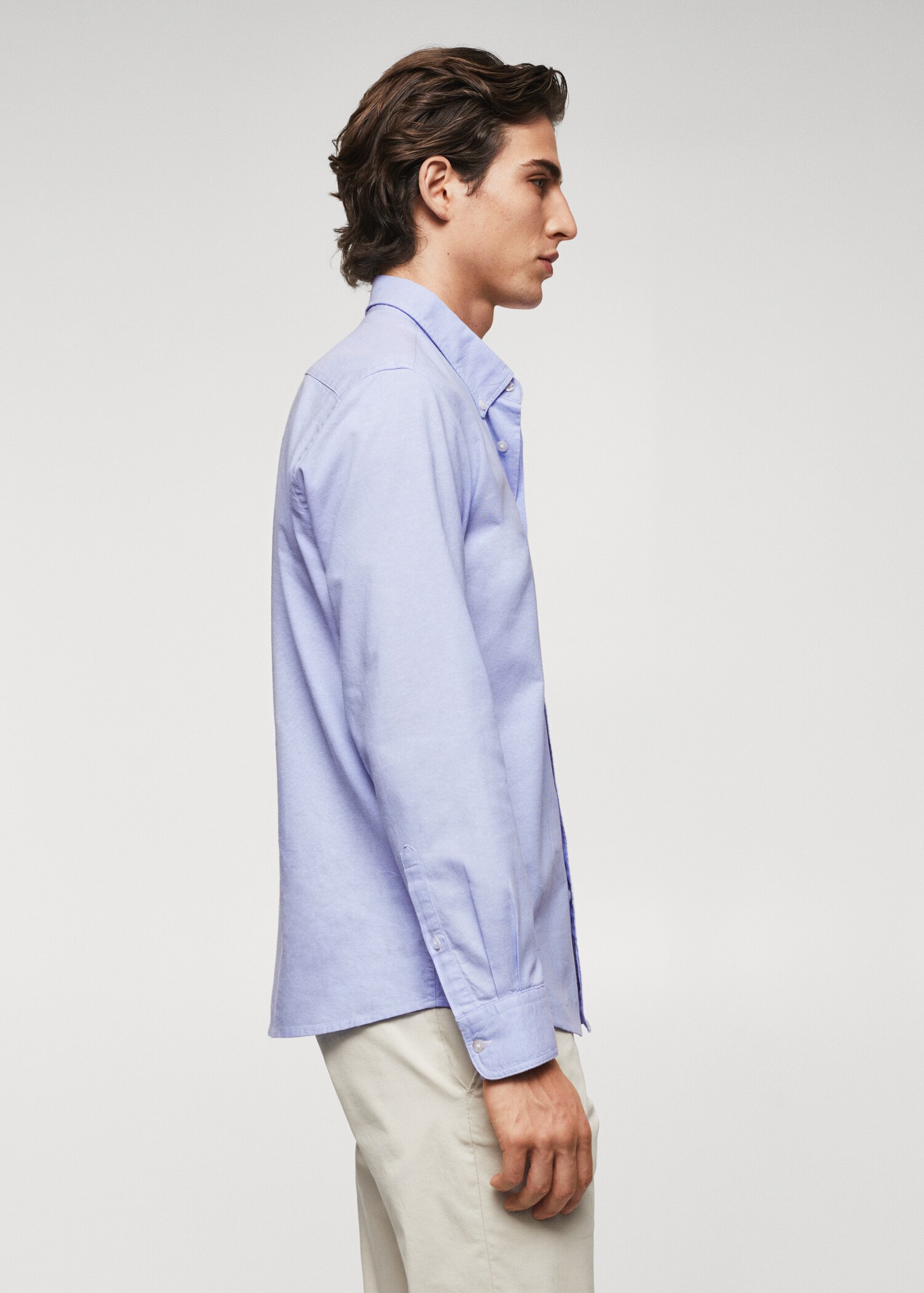 Chemise regular fit coton Oxford - Détail de l'article 6