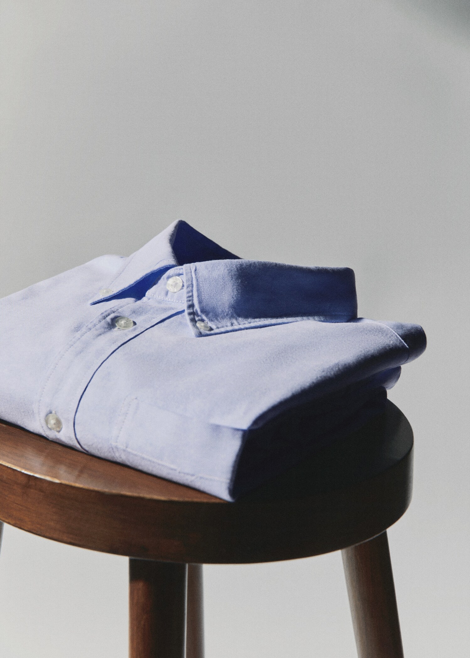 Regular Fit-Hemd aus Oxfordgewebe - Detail des Artikels 7