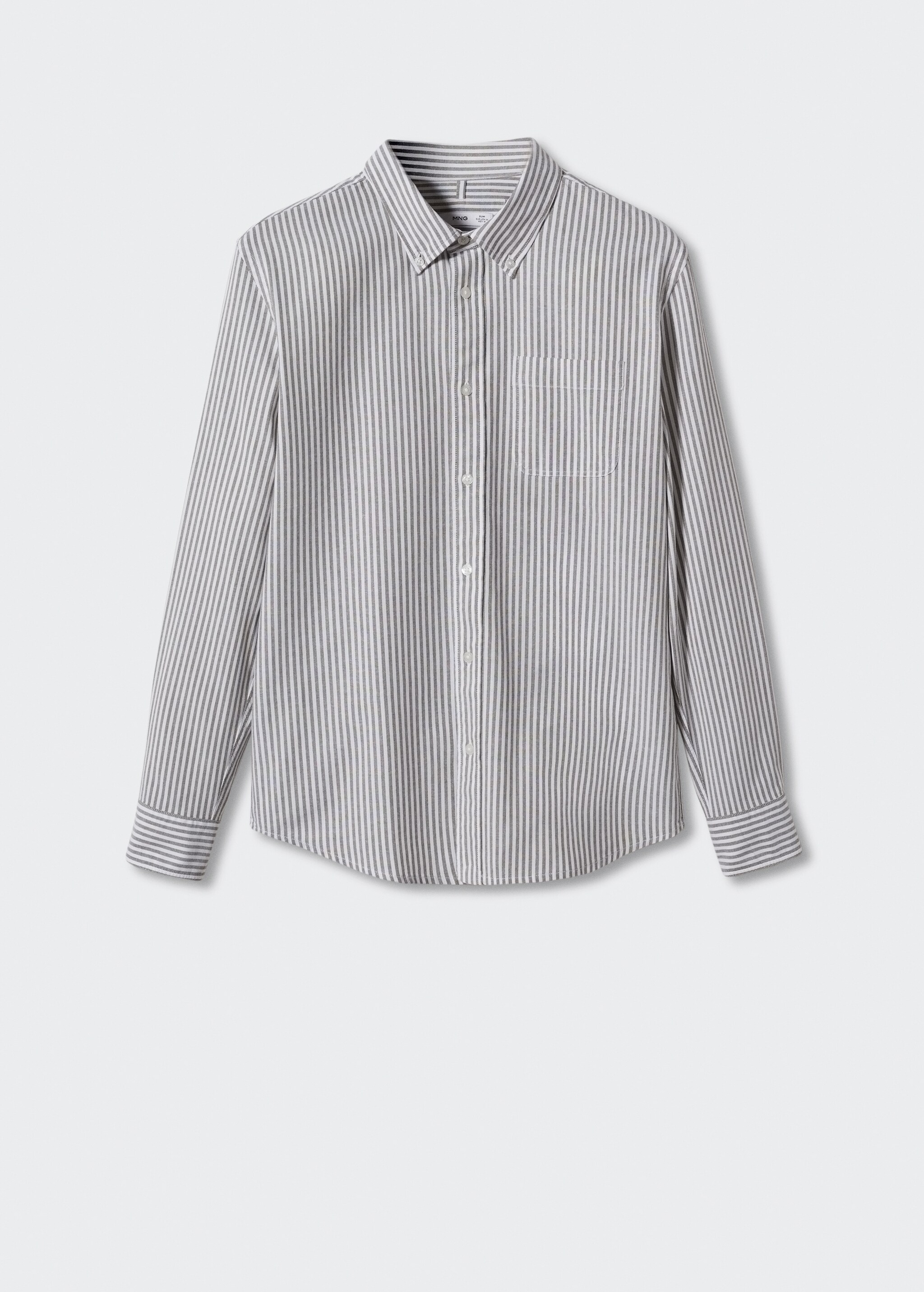 Regular-Fit-Streifenhemd aus Baumwolle - Artikel ohne Model