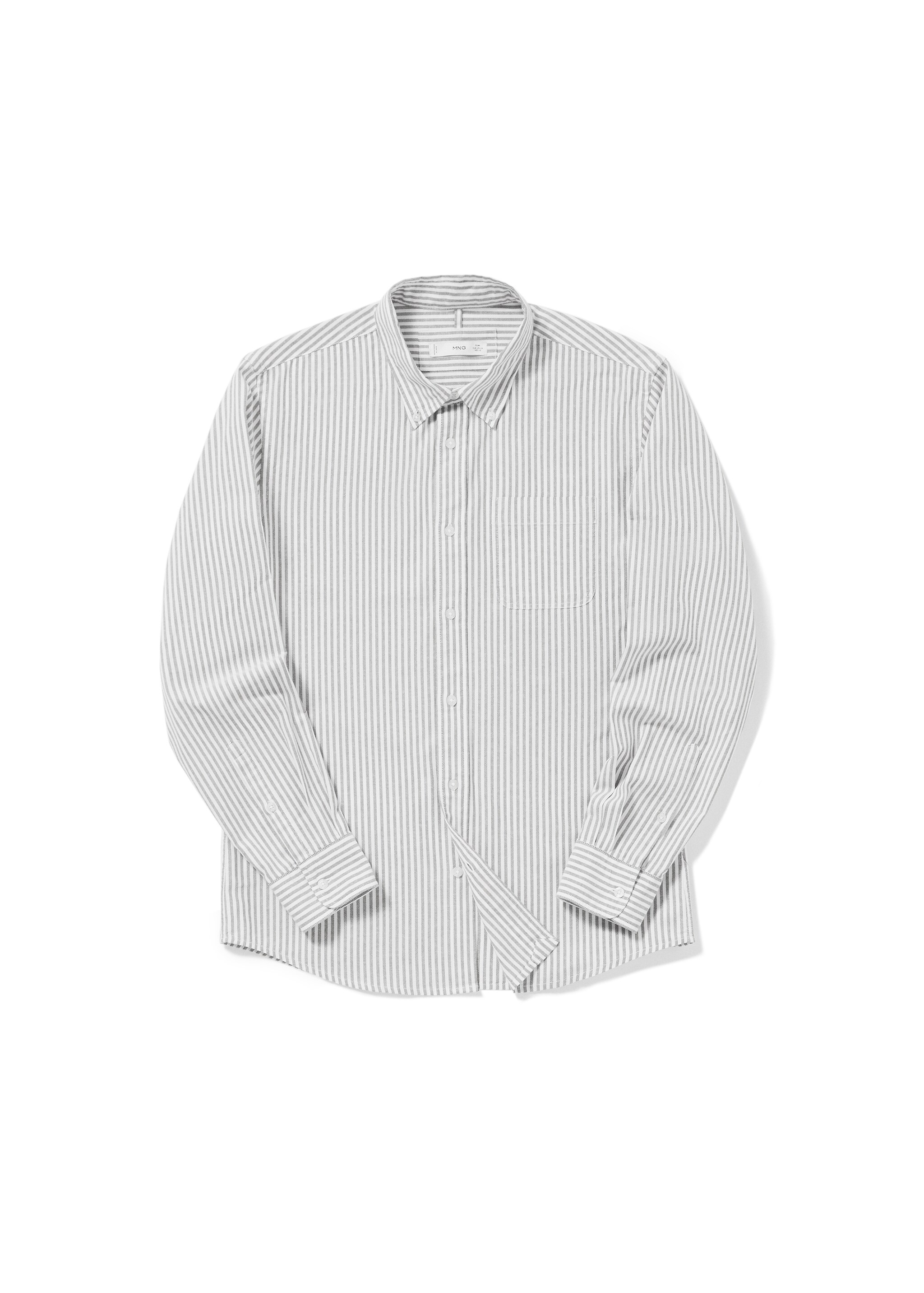 Regular-fit cotton striped shirt - Details of the article 9