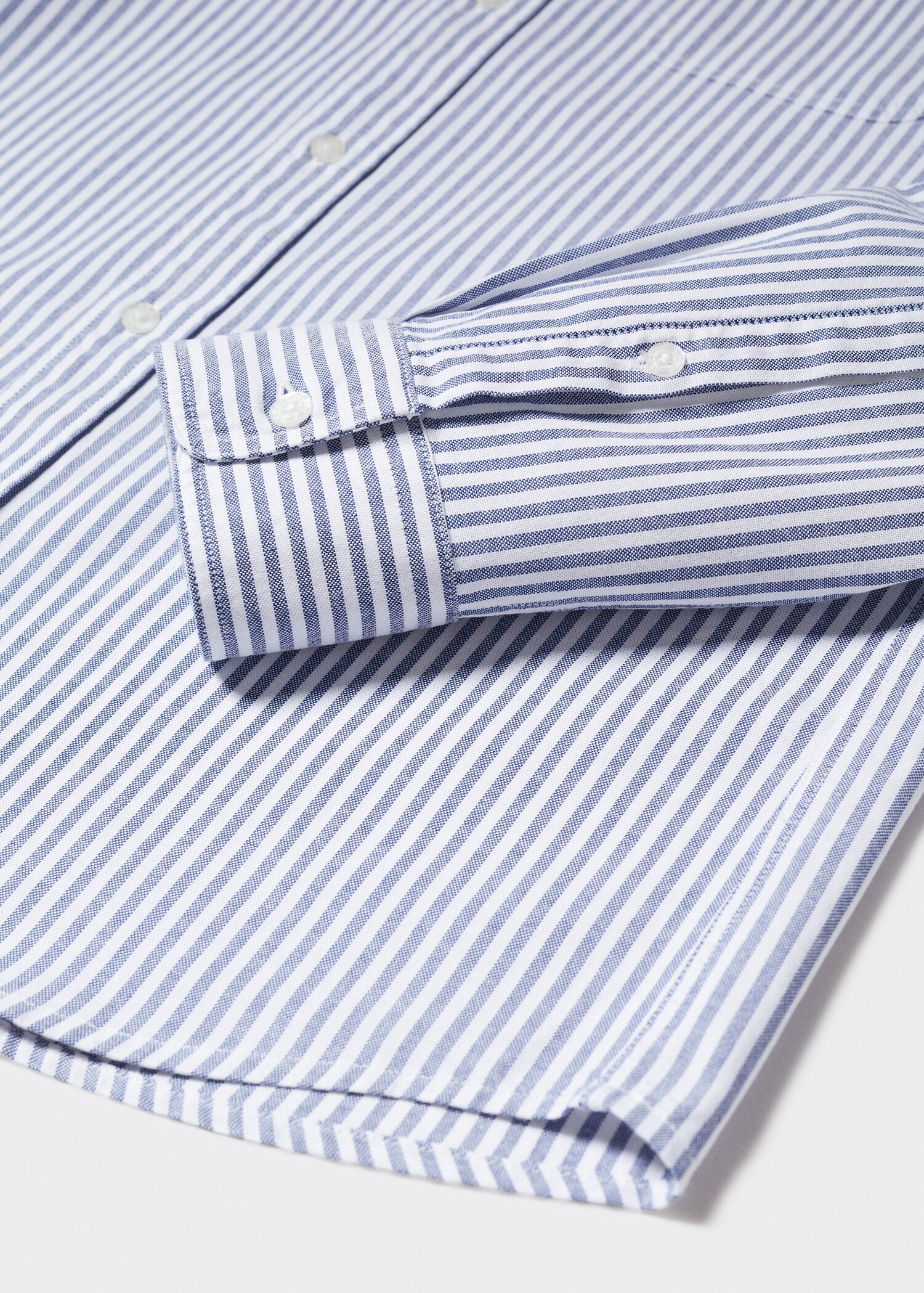 Regular-fit cotton striped shirt - Details of the article 8