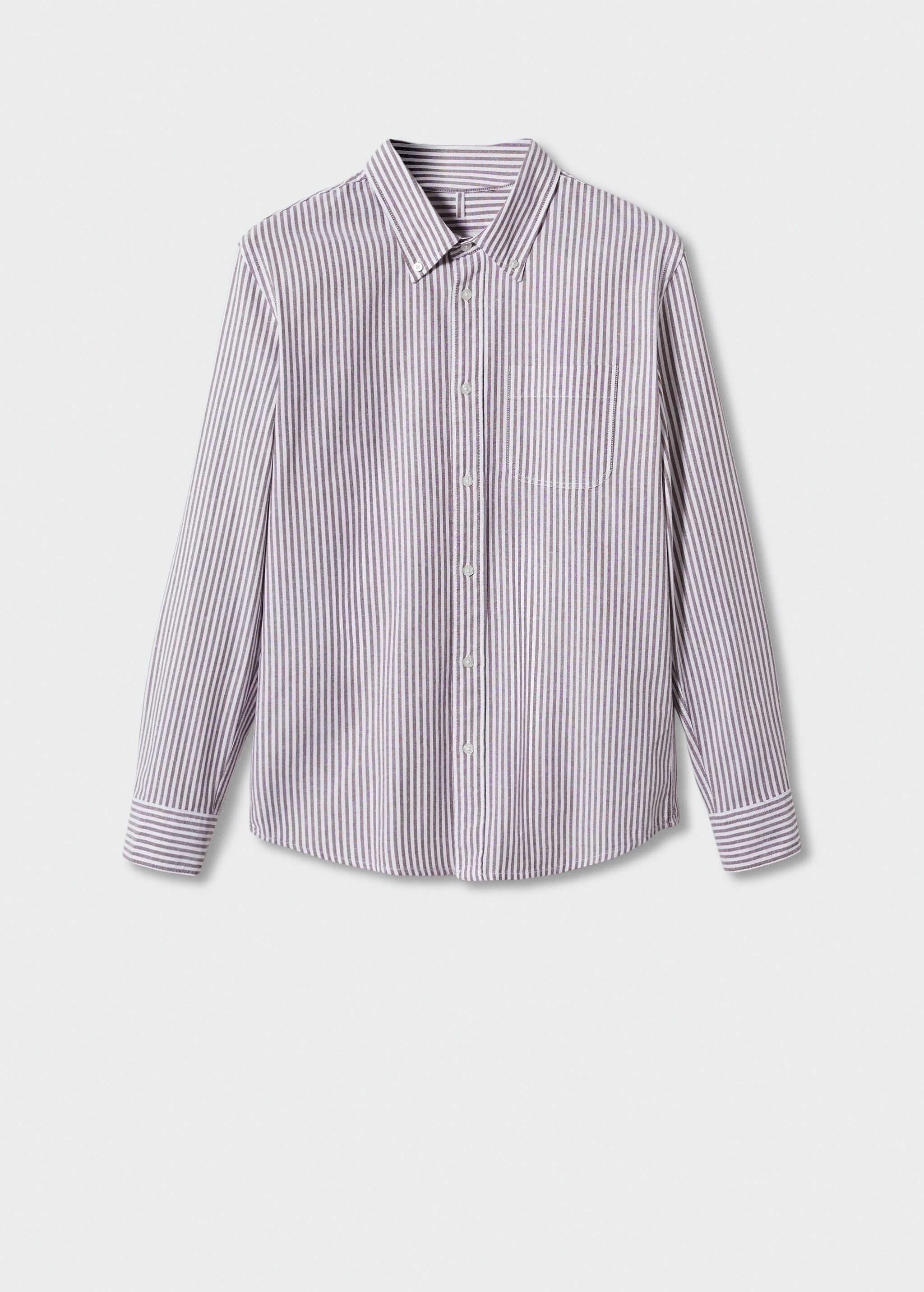 Regular-Fit-Streifenhemd aus Baumwolle - Artikel ohne Model
