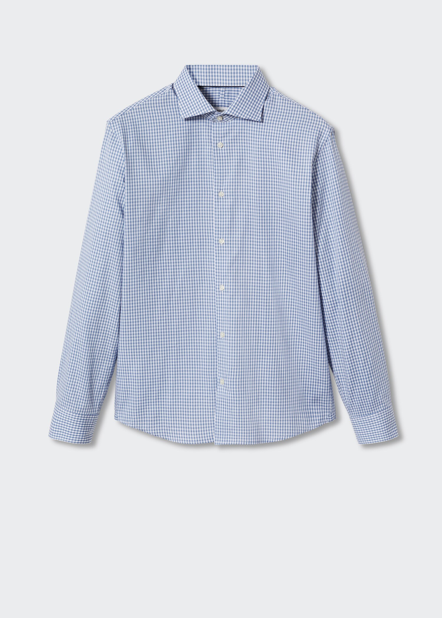 Gingham check cotton shirt - Article without model