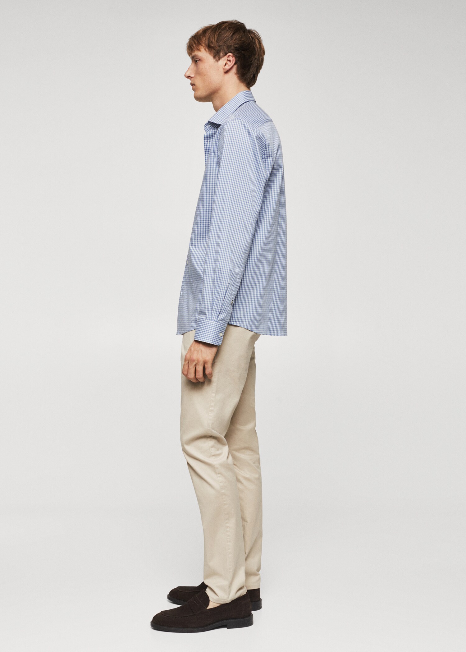 Gingham check cotton shirt - Details of the article 6