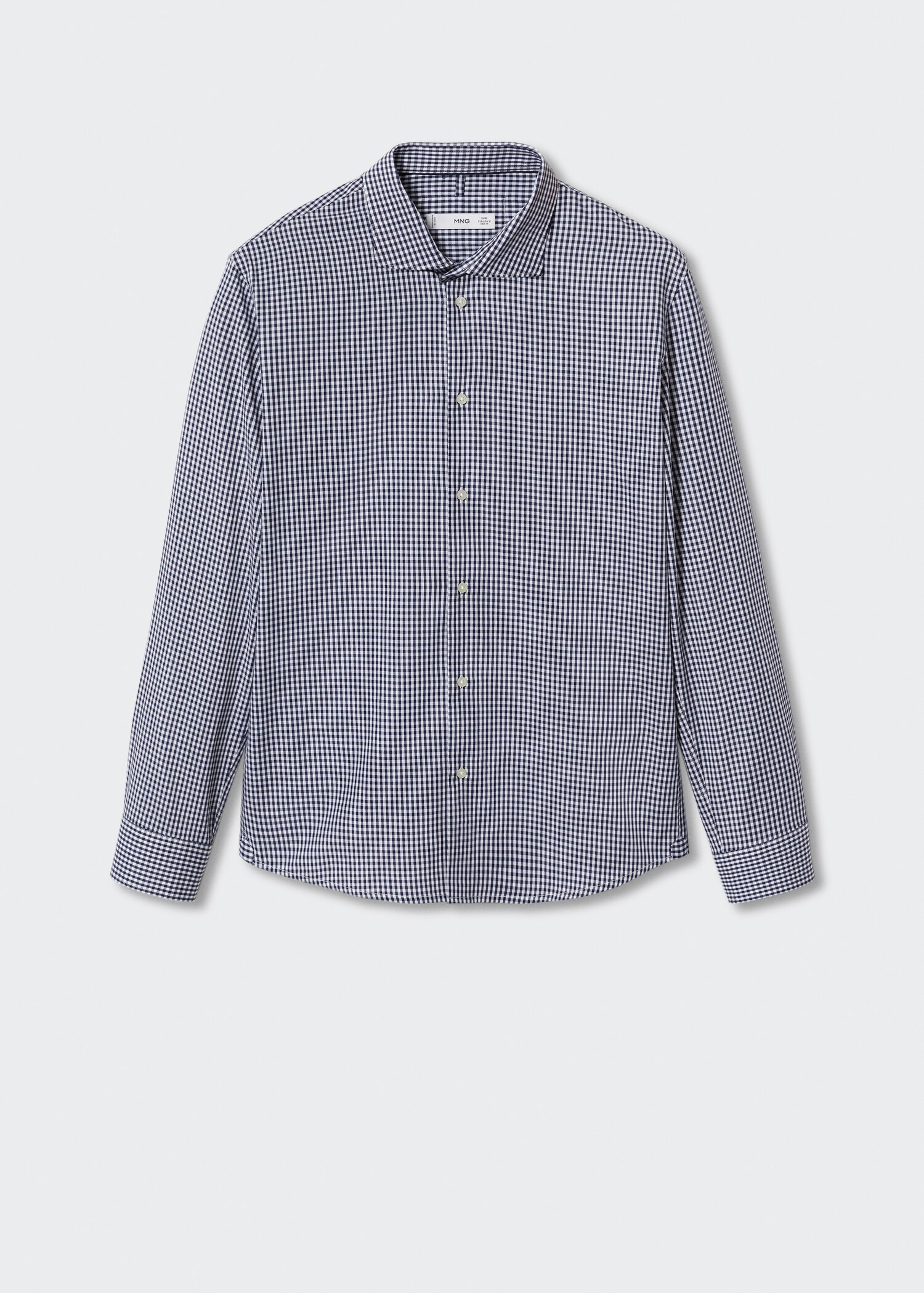 Gingham check cotton shirt - Article without model