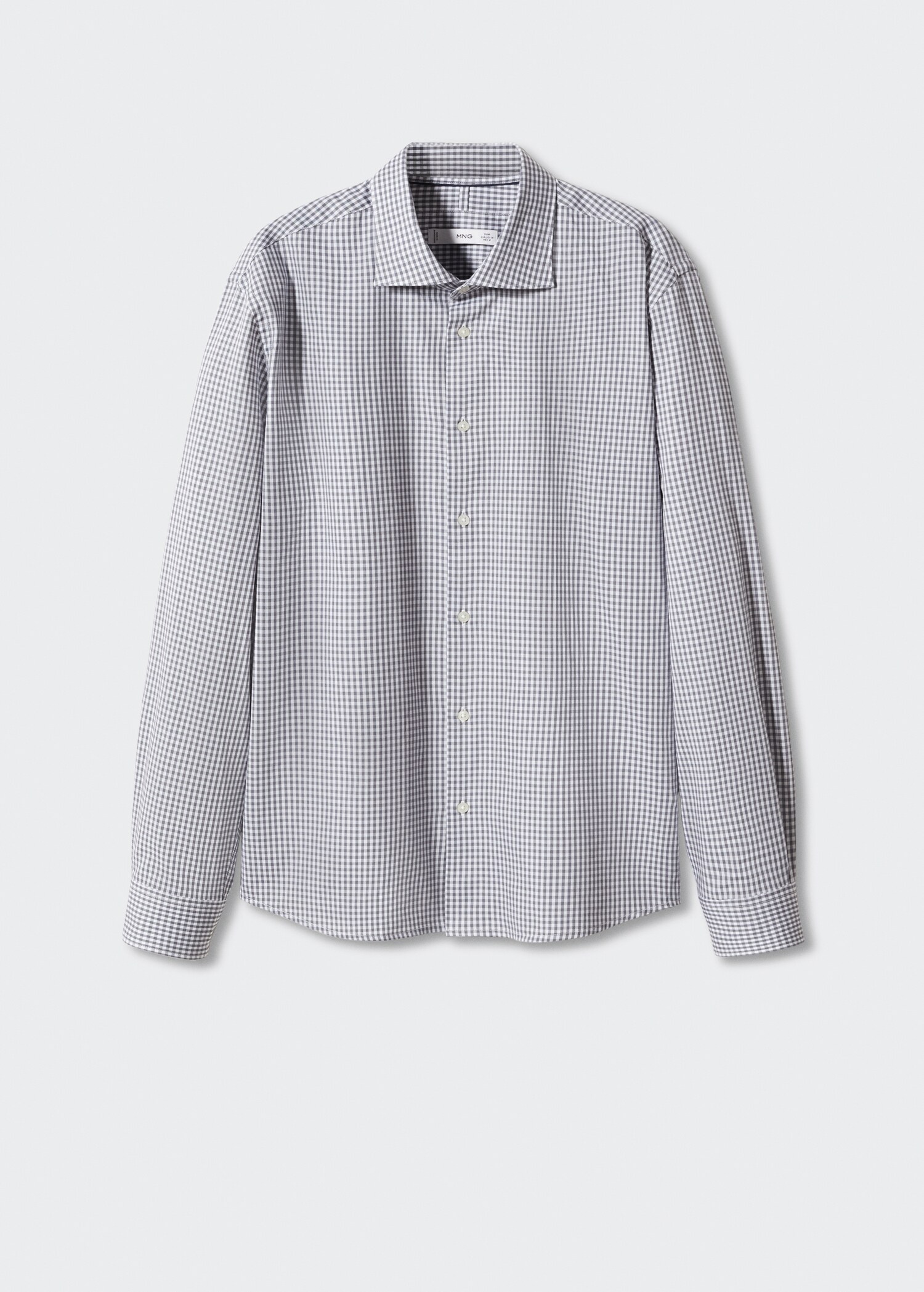 Gingham check cotton shirt - Article without model