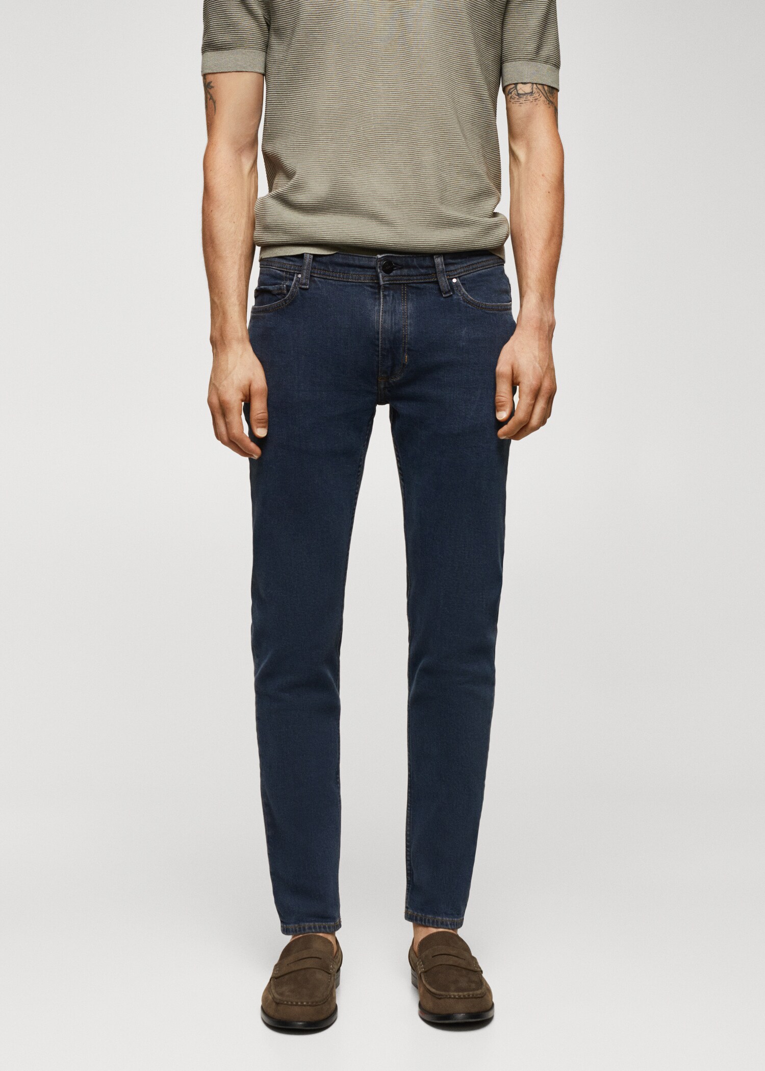 Jan slim fit jeans - Middenvlak