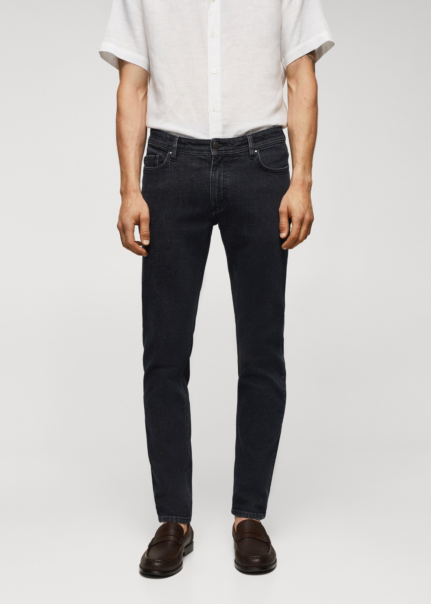 Jan slim fit jeans - Middenvlak