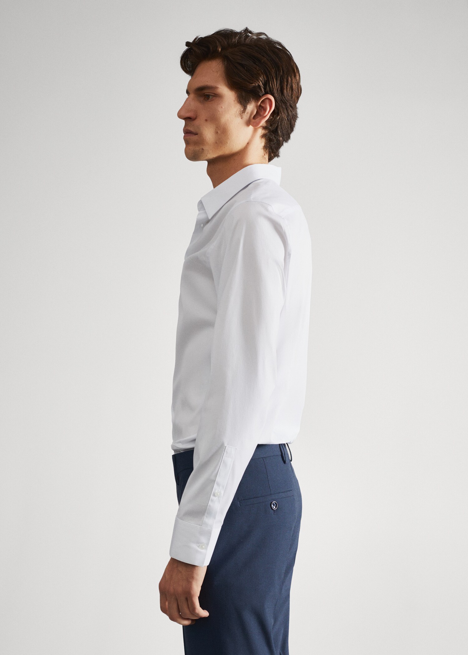 Super slim fit suit shirt - Details of the article 6