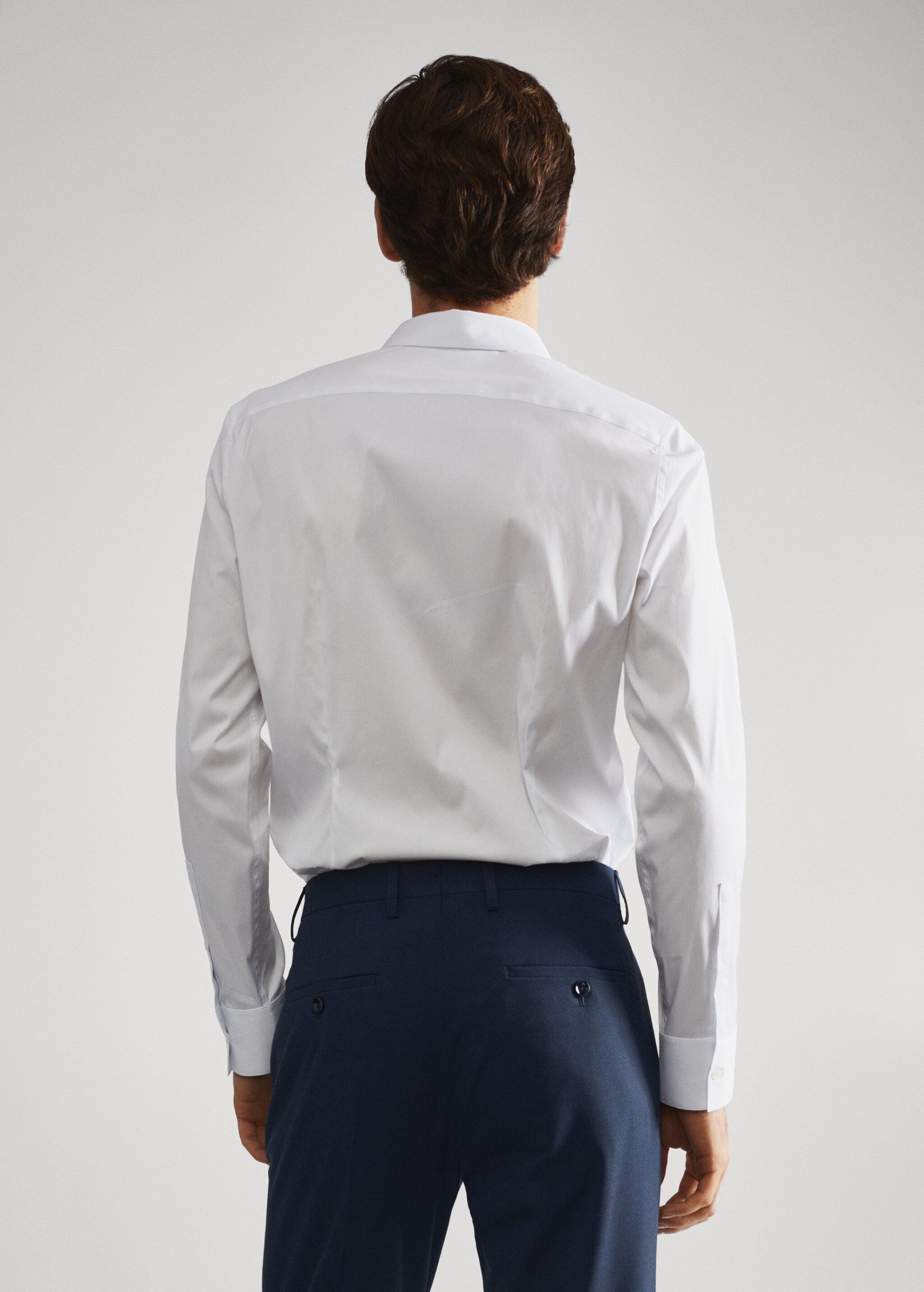 Super Slim Fit-Anzughemd - Rückseite des Artikels