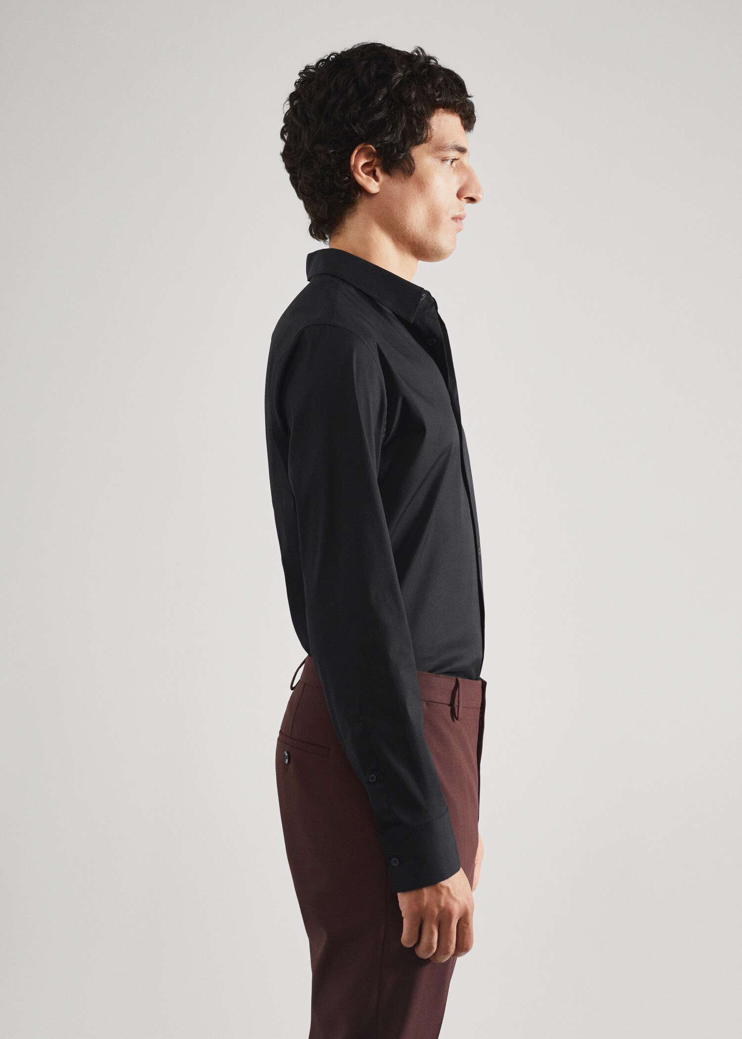 Super Slim Fit-Anzughemd - Detail des Artikels 1