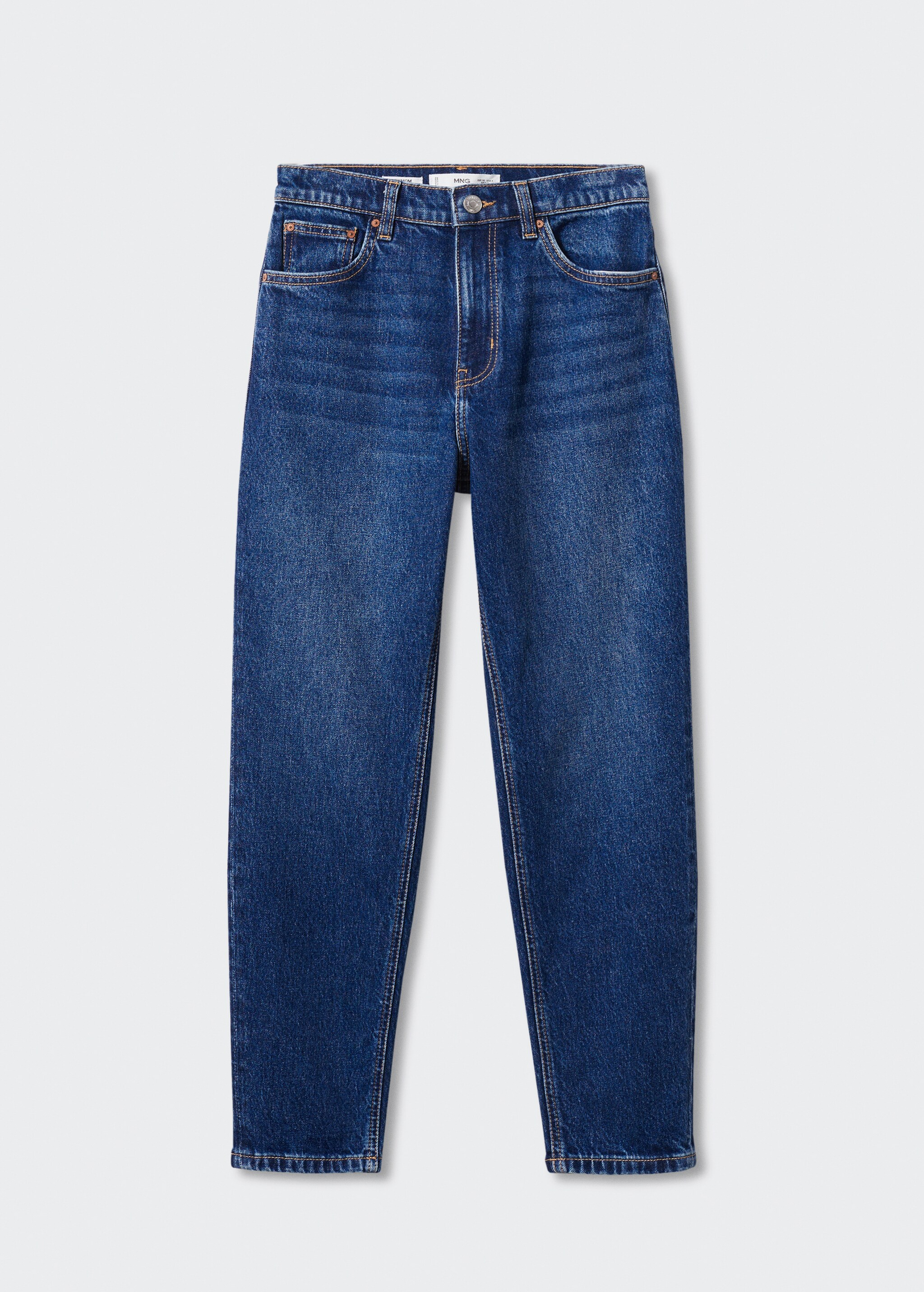 Jeans mom confort tiro alto - Artículo sin modelo