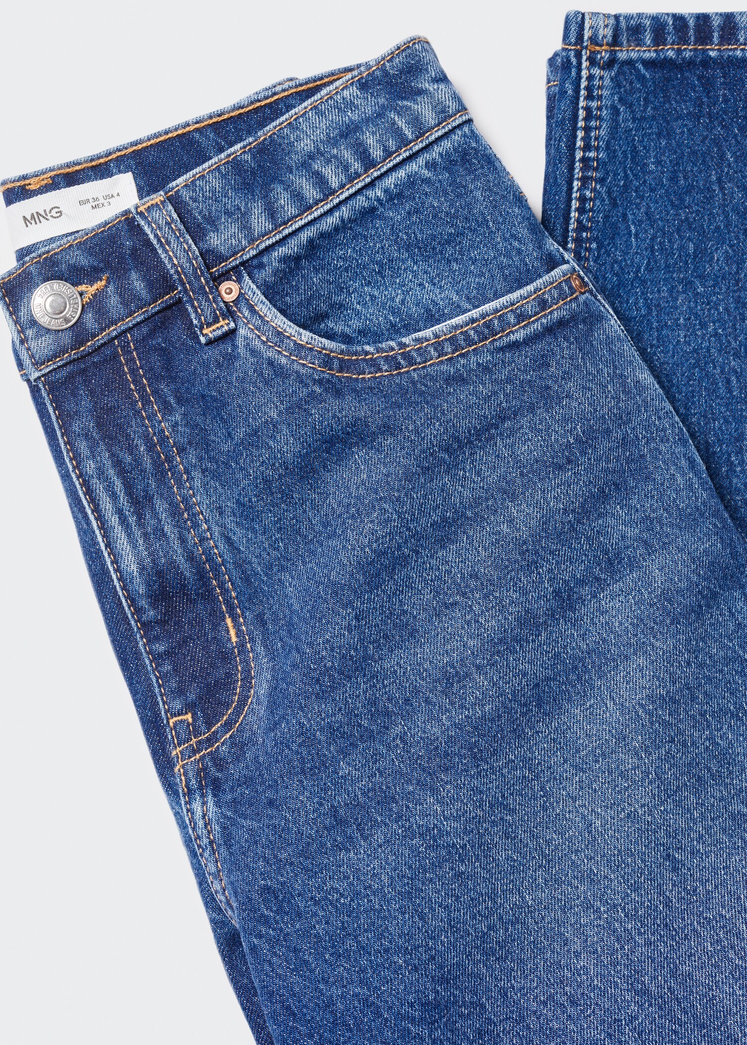 Mom comfort high-rise jeans - Details of the article 8