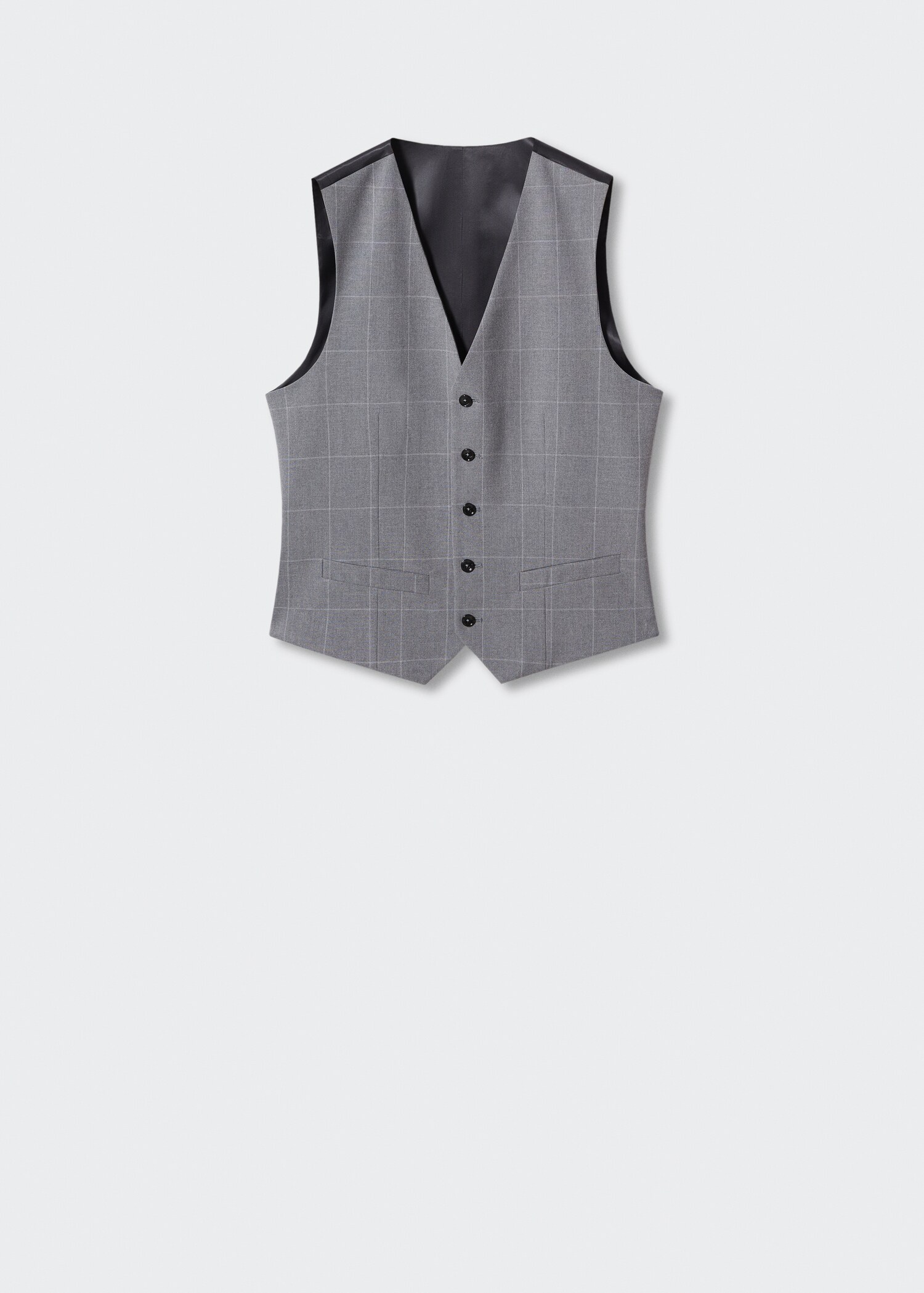 Super slim-fit suit vest - Article without model