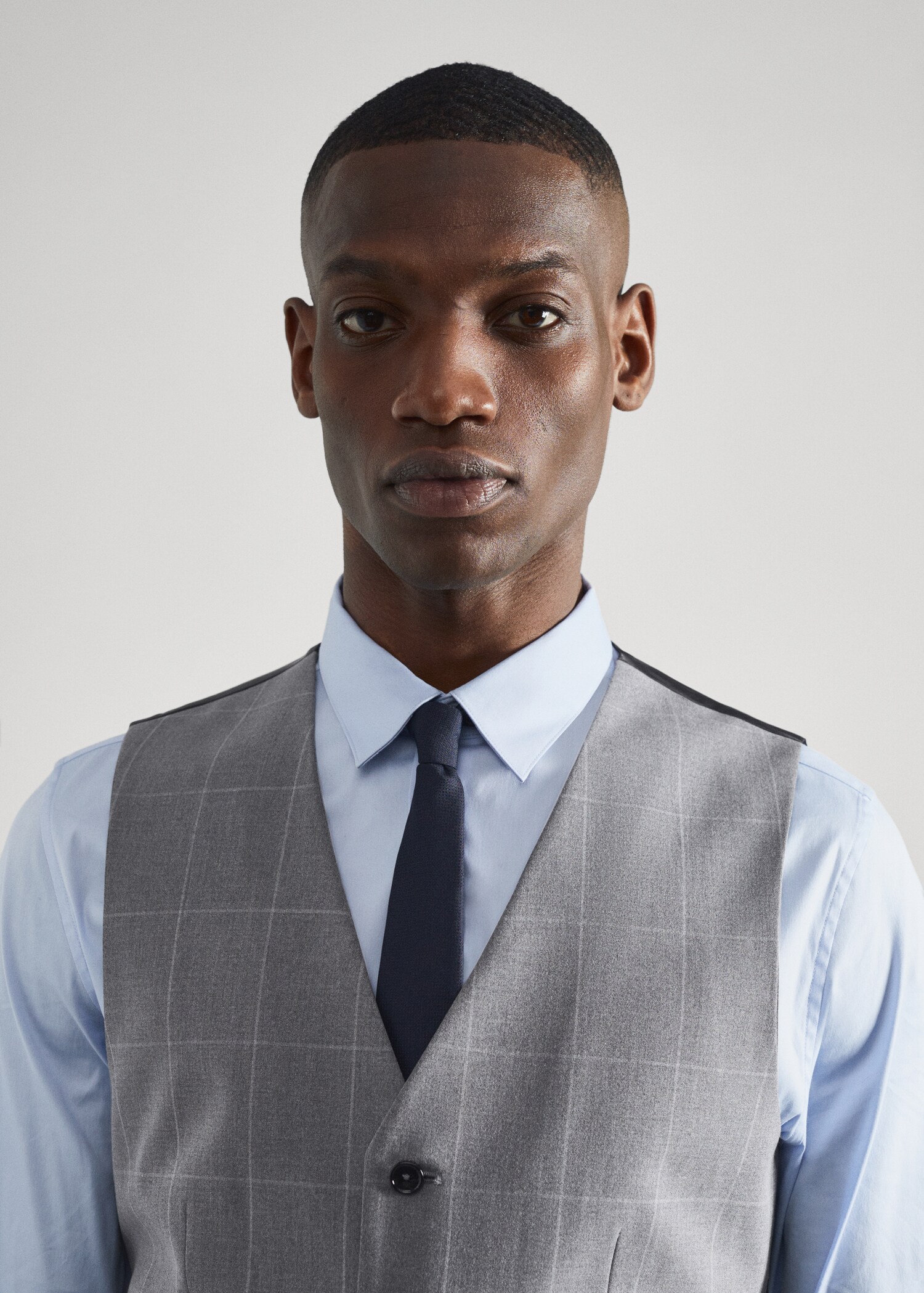 Super slim-fit suit vest - Details of the article 6