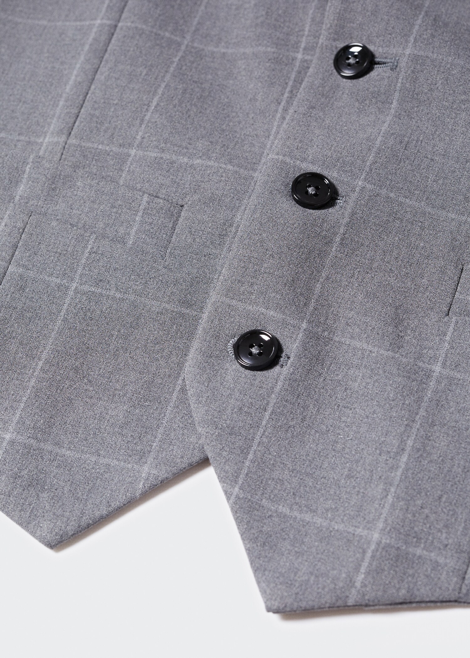 Super slim-fit suit vest - Details of the article 8