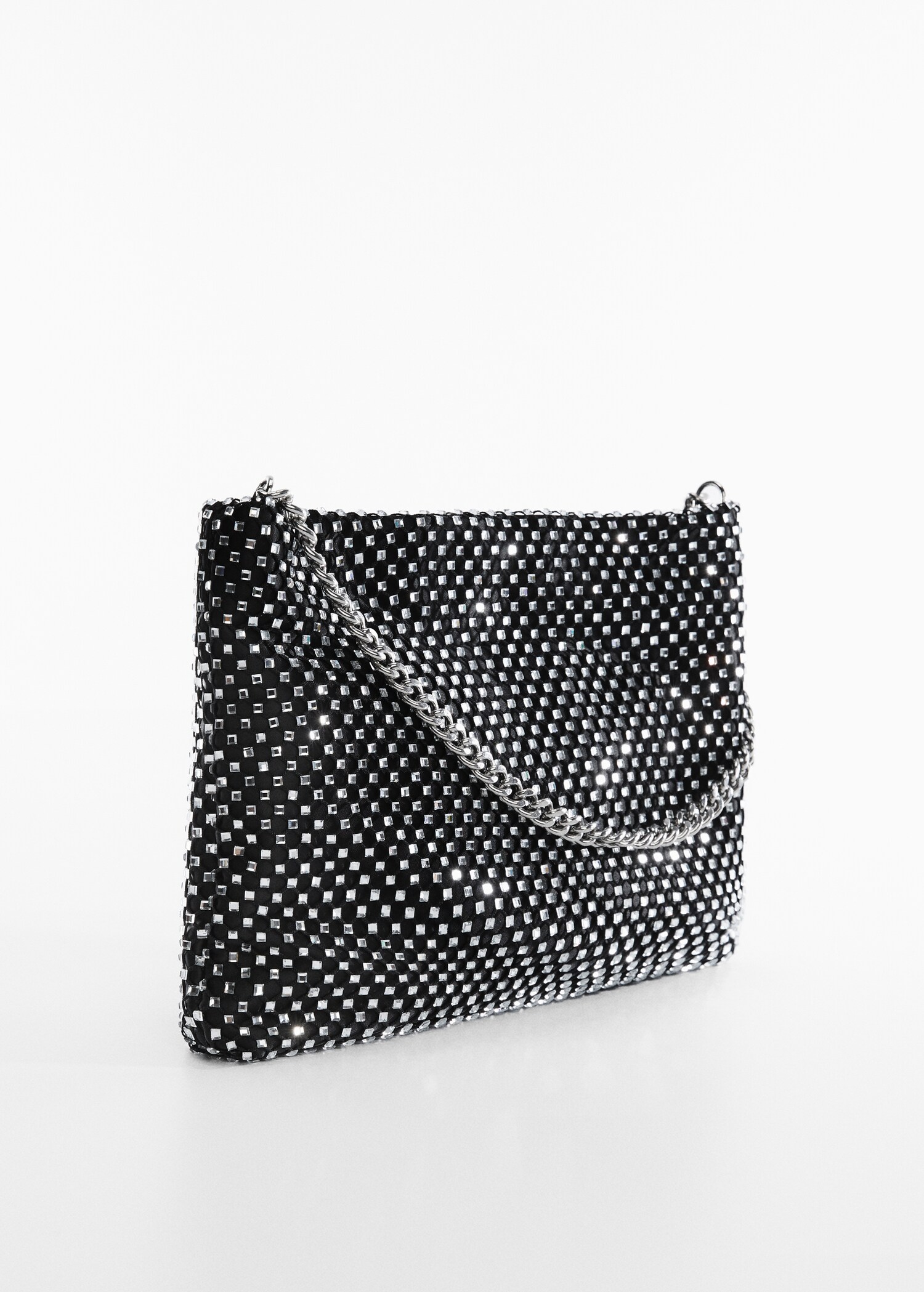 Tasche mit Strasssteinen - Mittlere Ansicht
