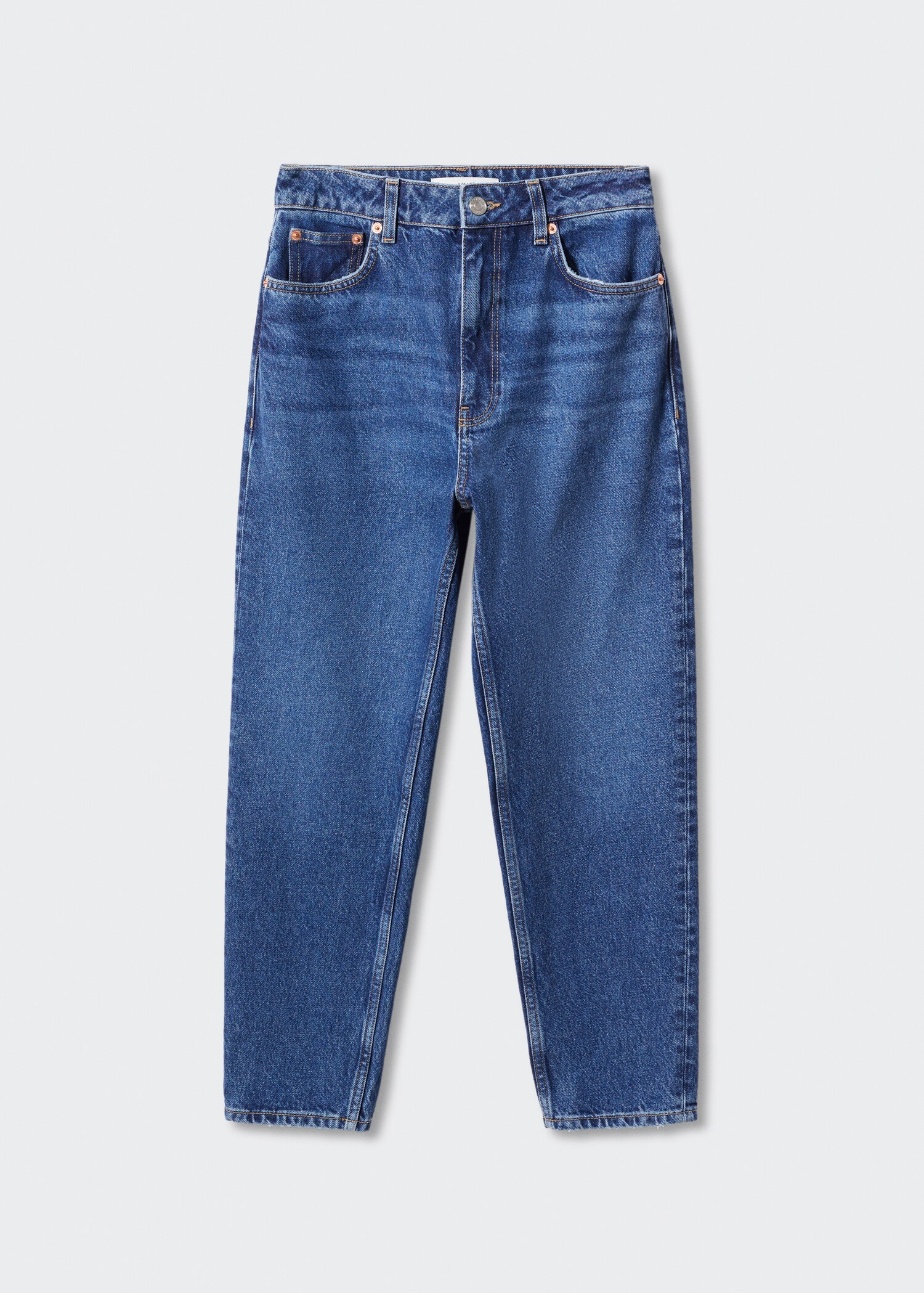 Mom jeans hög midja - Artikel utan modell