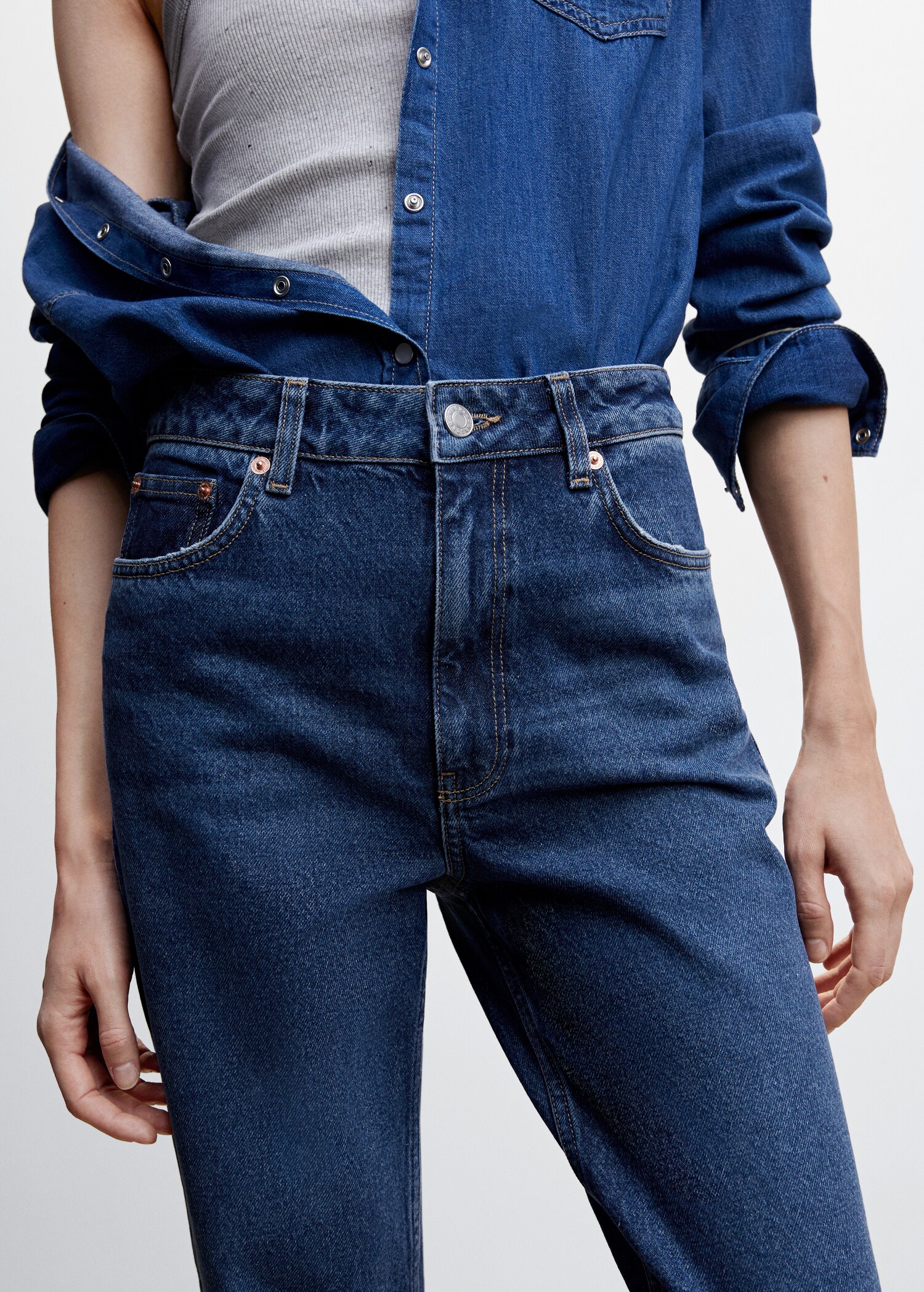 Mom jeans hög midja - Detaljer om artikeln 6