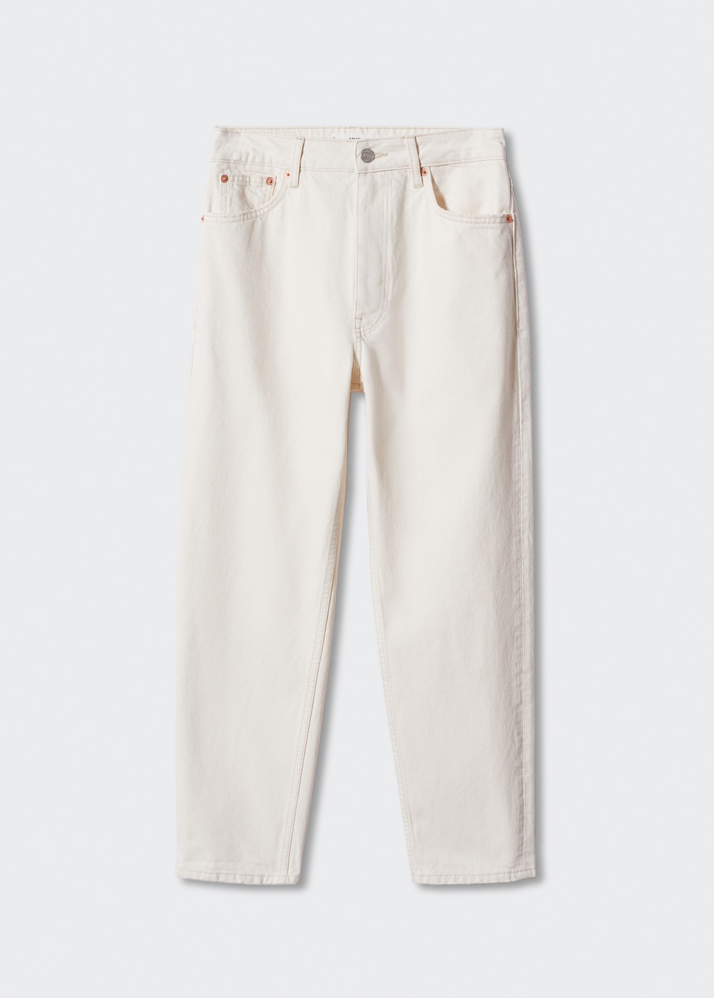 Mom high-waist jeans - Women | MANGO OUTLET USA