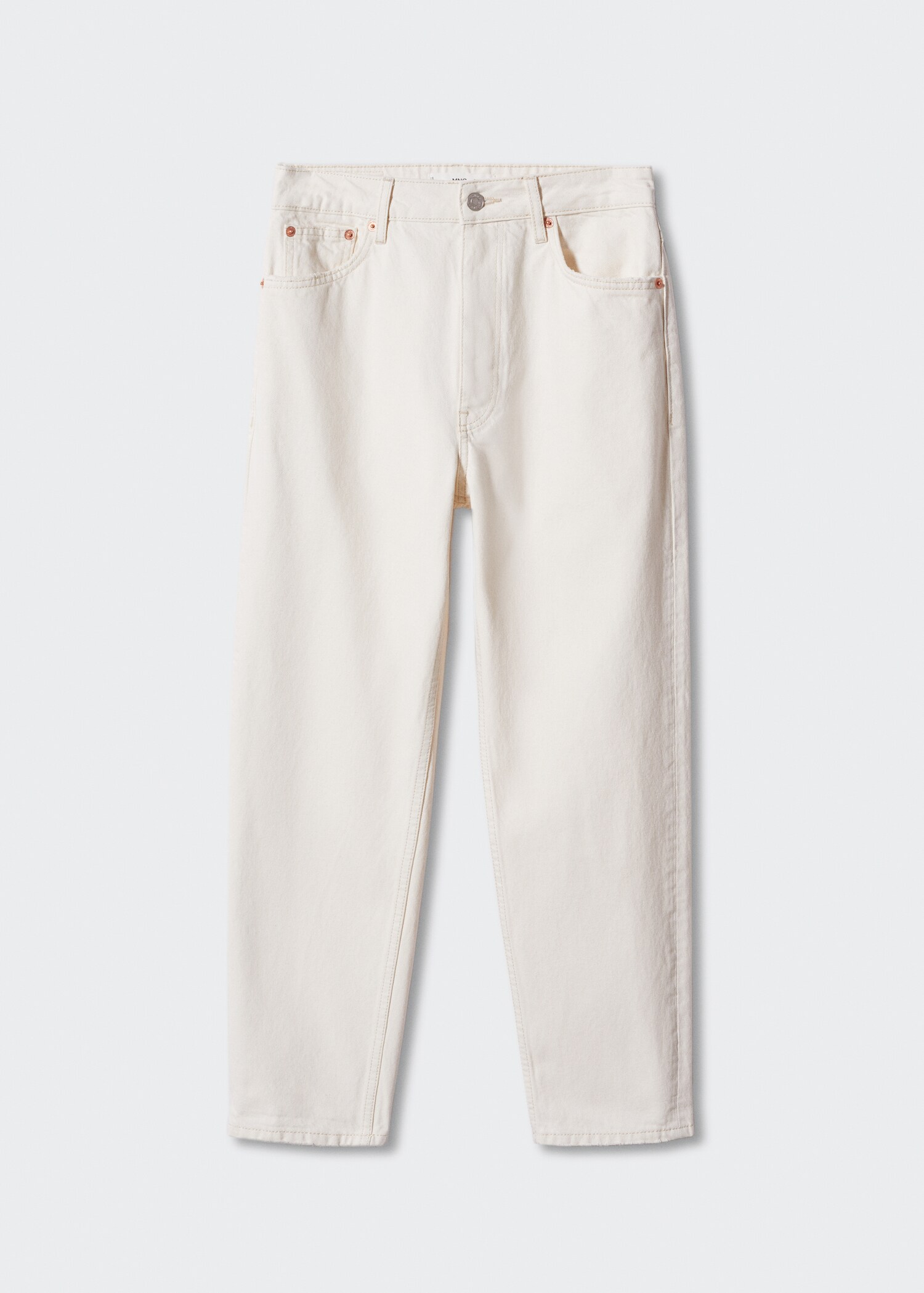 Mom jeans hög midja - Artikel utan modell