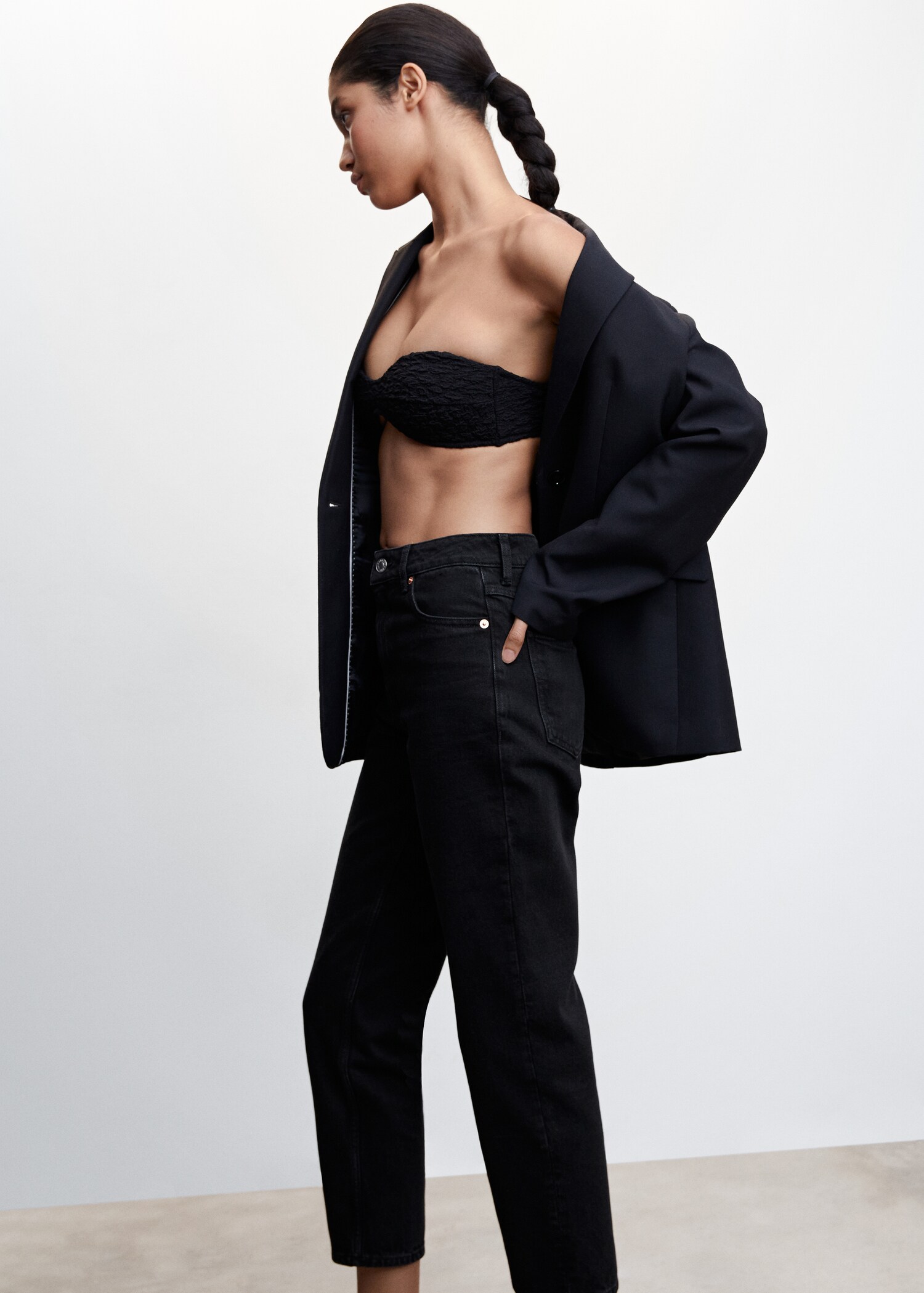 Mom jeans hög midja - Detaljer om artikeln 1