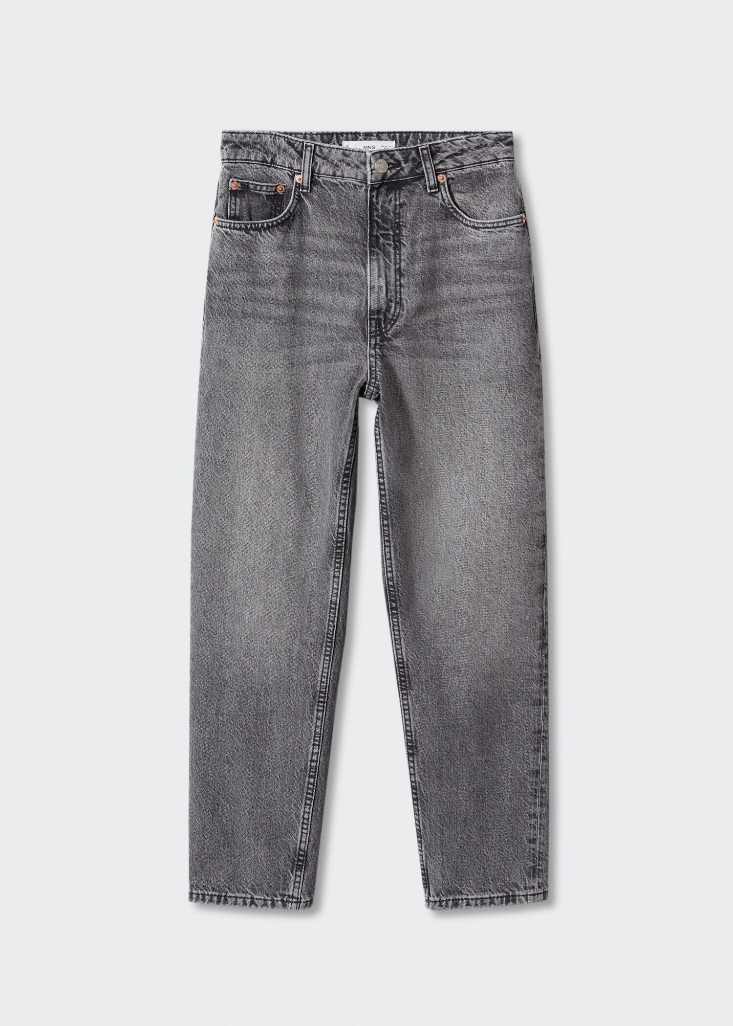 Mom jeans hög midja - Artikel utan modell