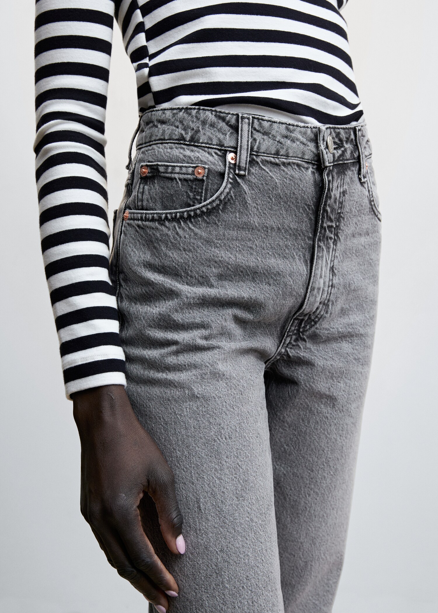 Mom jeans hög midja - Detaljer om artikeln 2