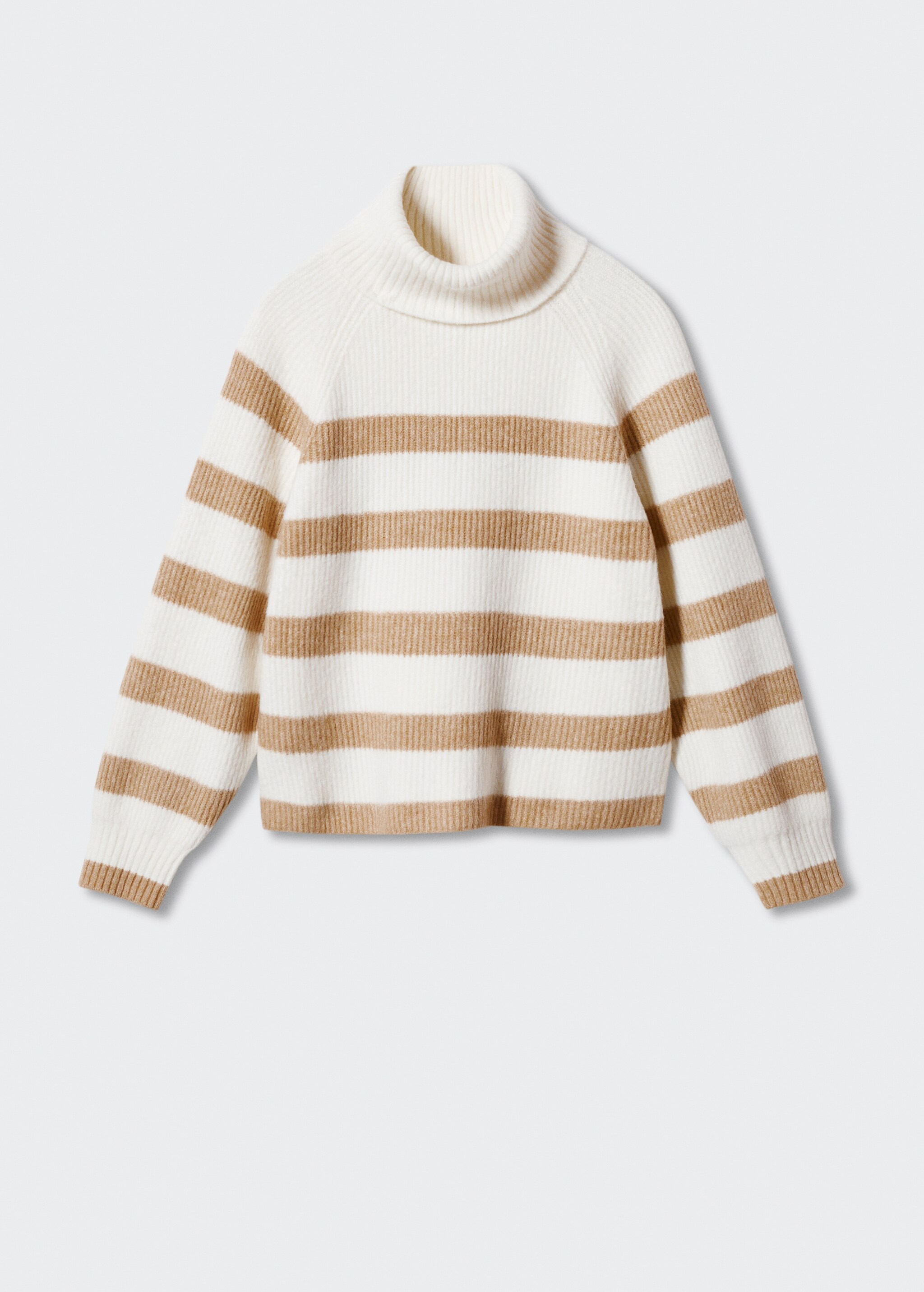Striped turtleneck sweater - Article without model