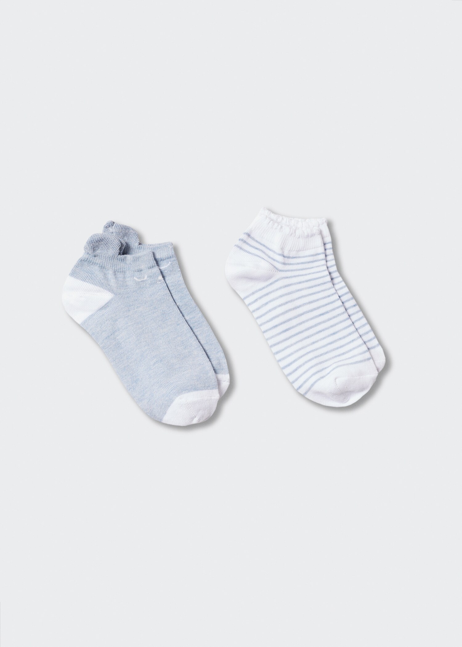 Pack 2 paires de chaussettes imprimées - Article sans modèle