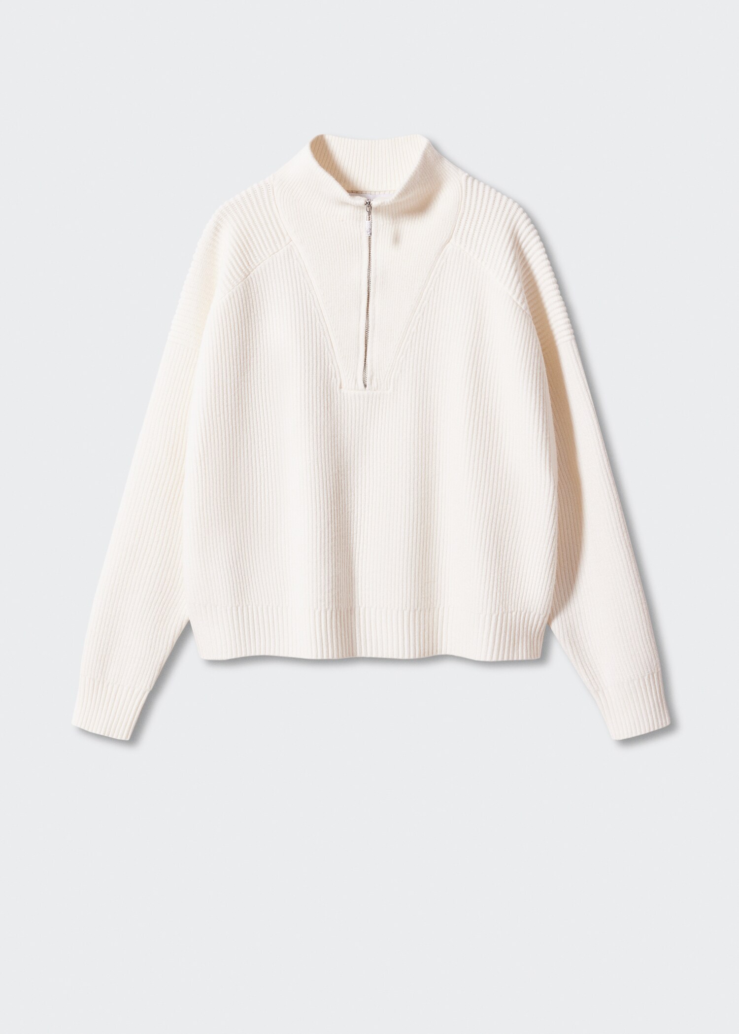 Camisola de gola alta com fecho de correr - Artigo sem modelo