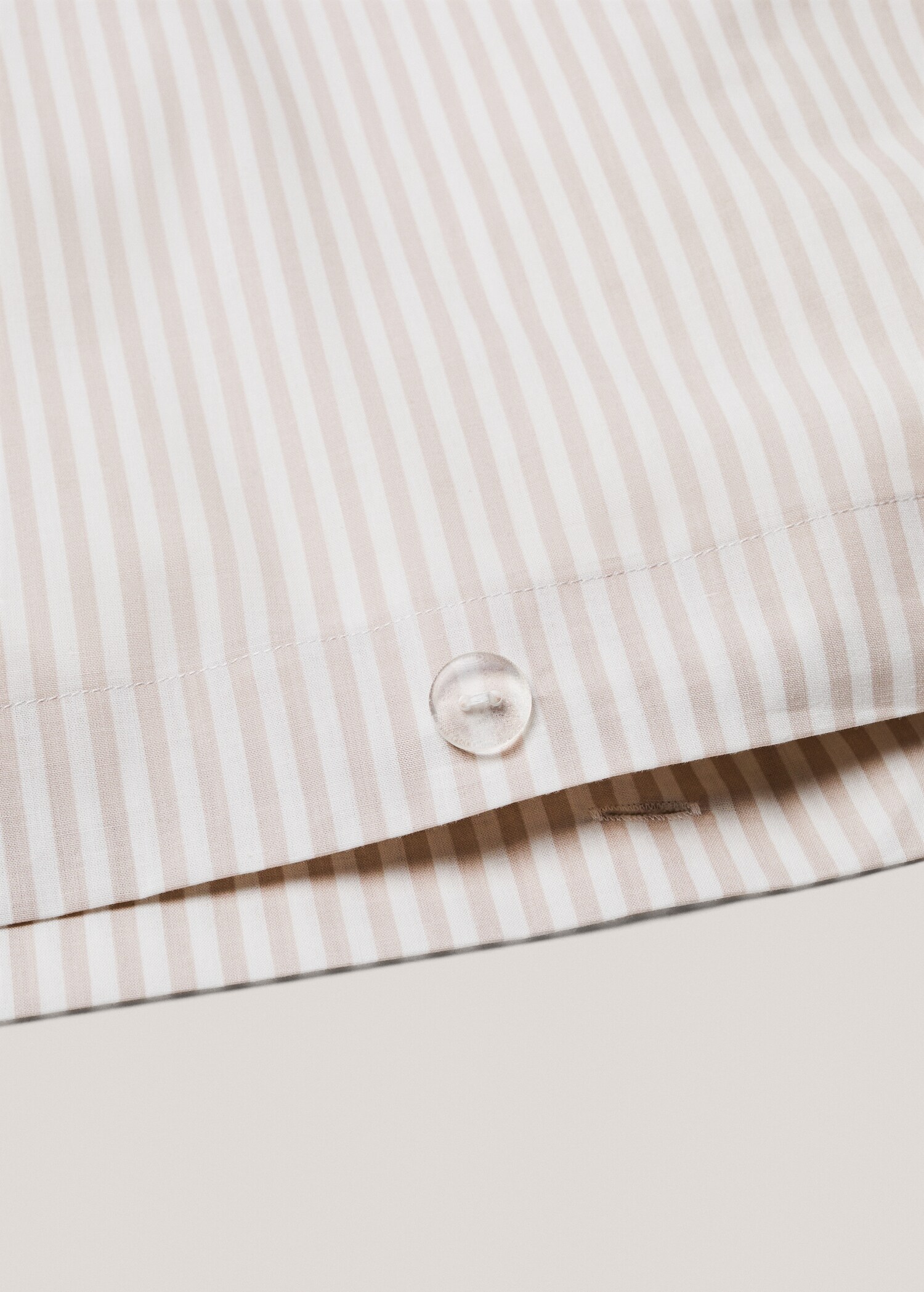 Striped print duvet cover single bed - Details of the article 1