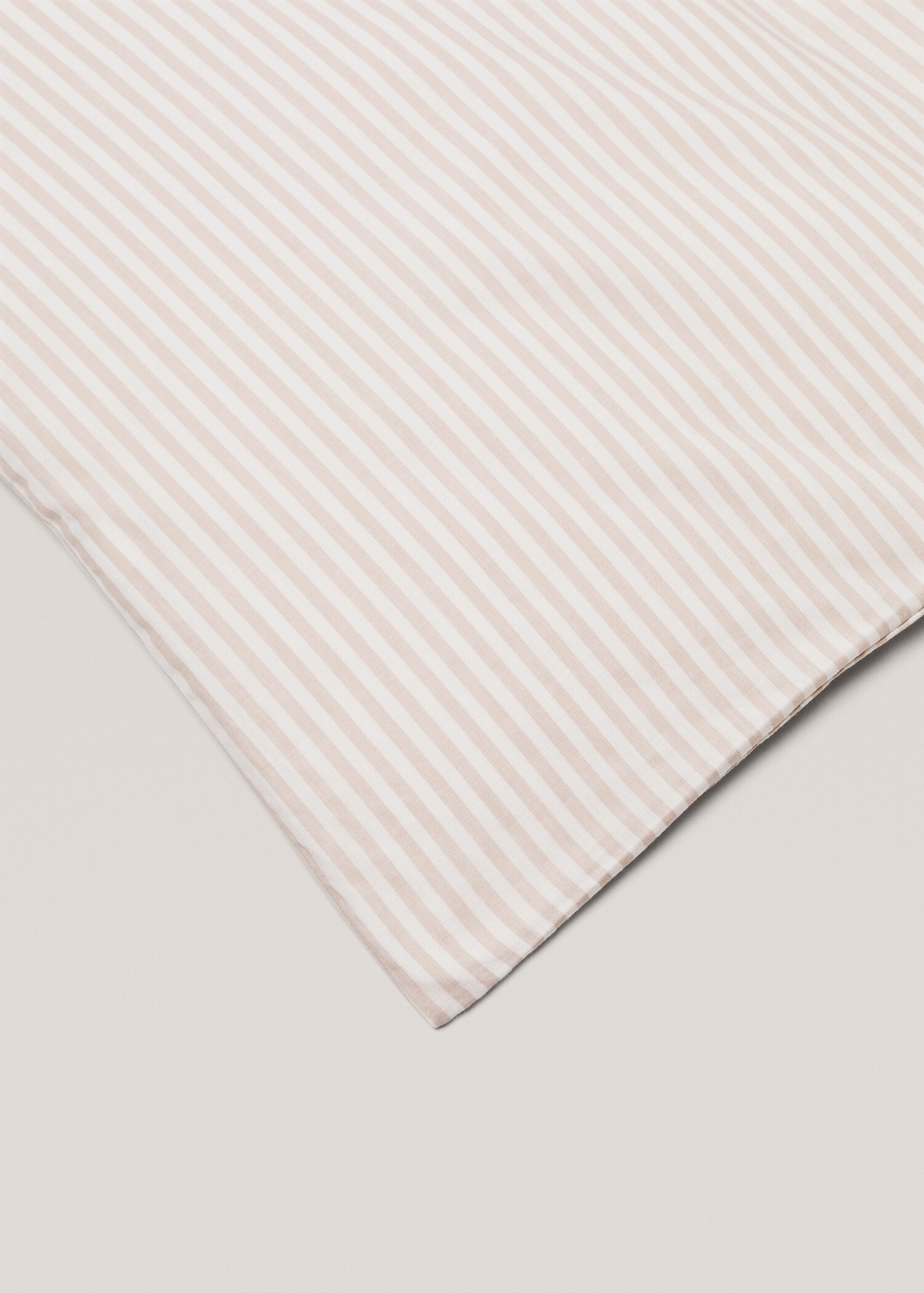Striped print duvet cover single bed - Details of the article 3