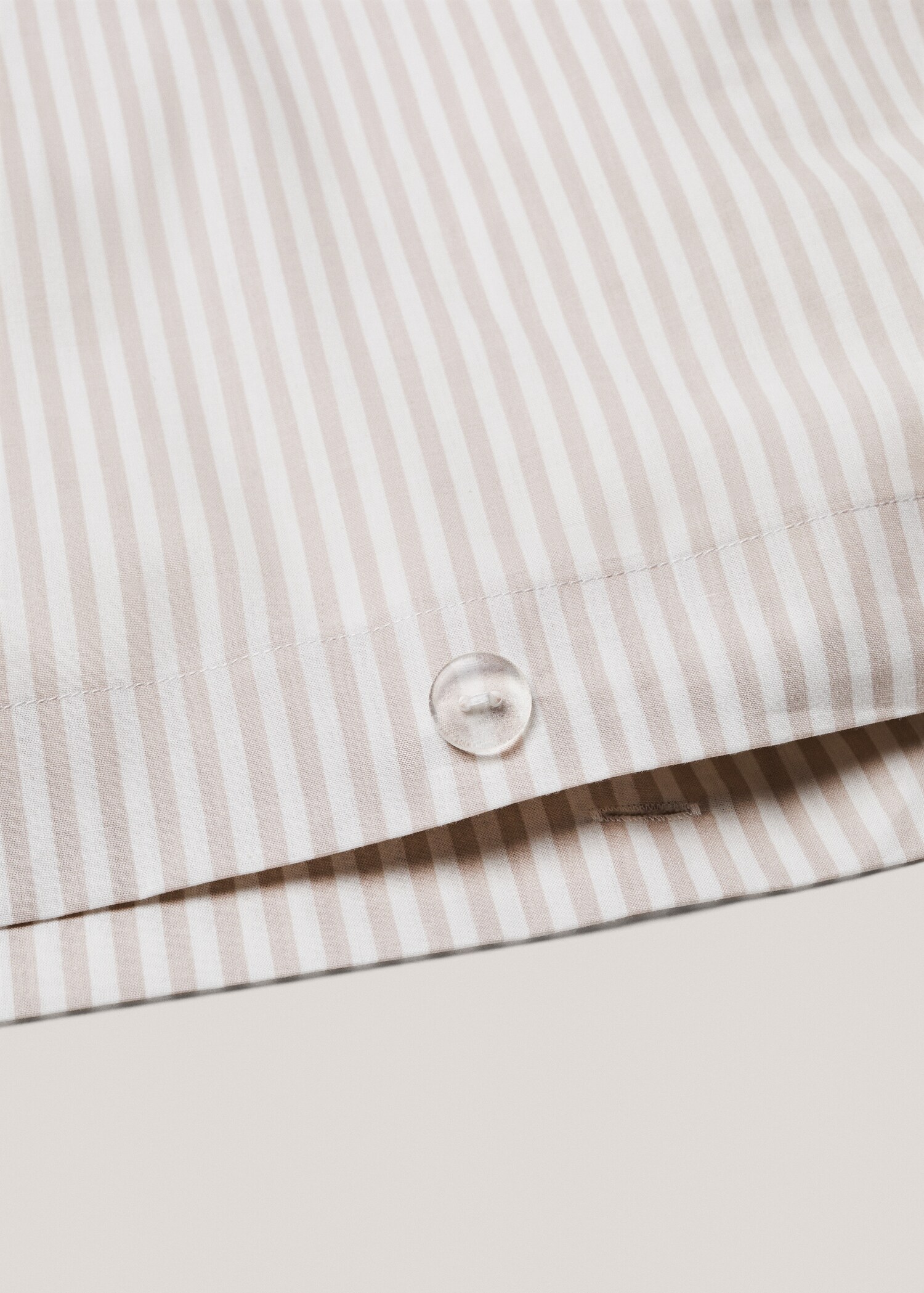 Striped print duvet cover superking bed - Details of the article 1
