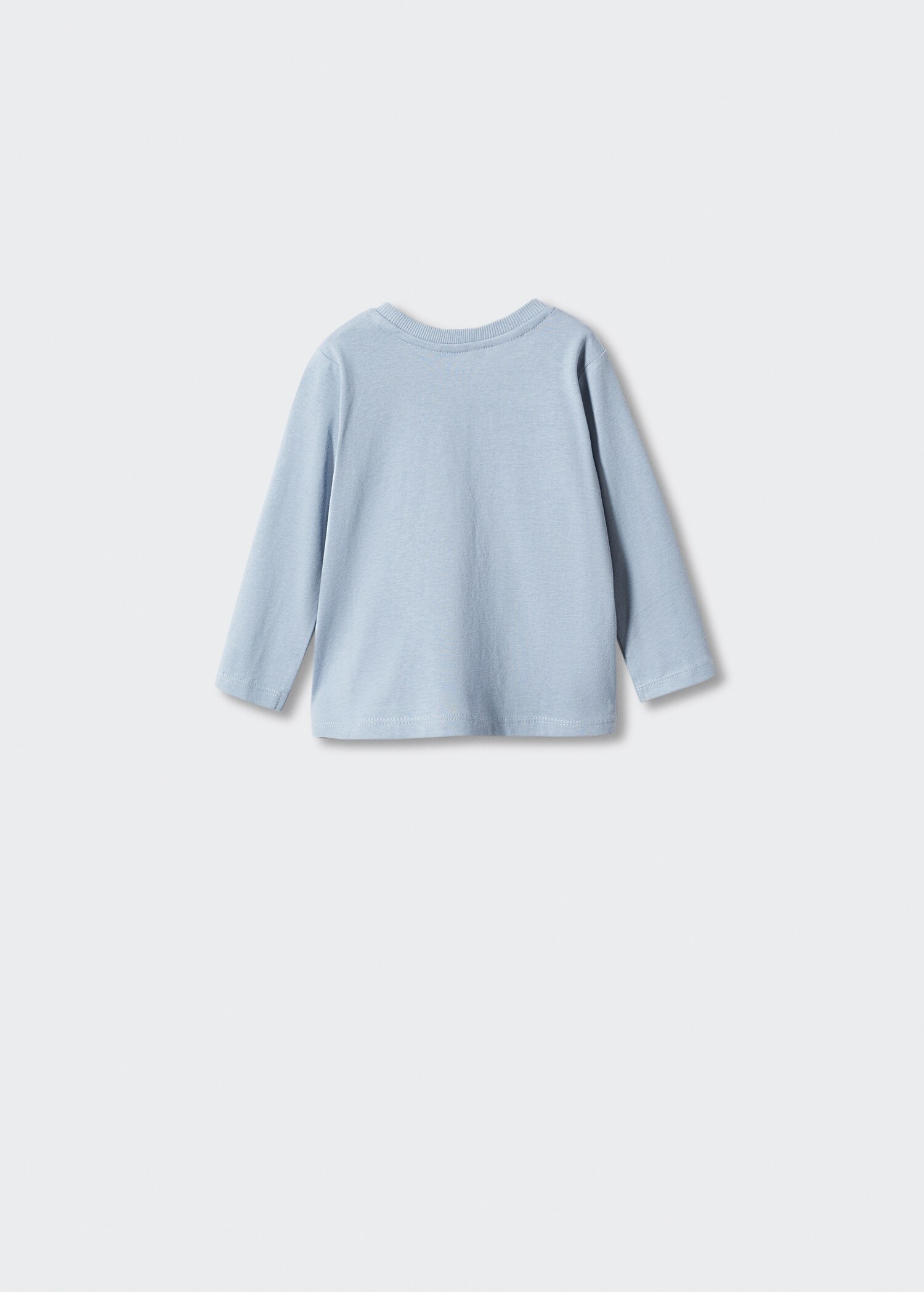 Printed long sleeve t-shirt - Reverse of the article