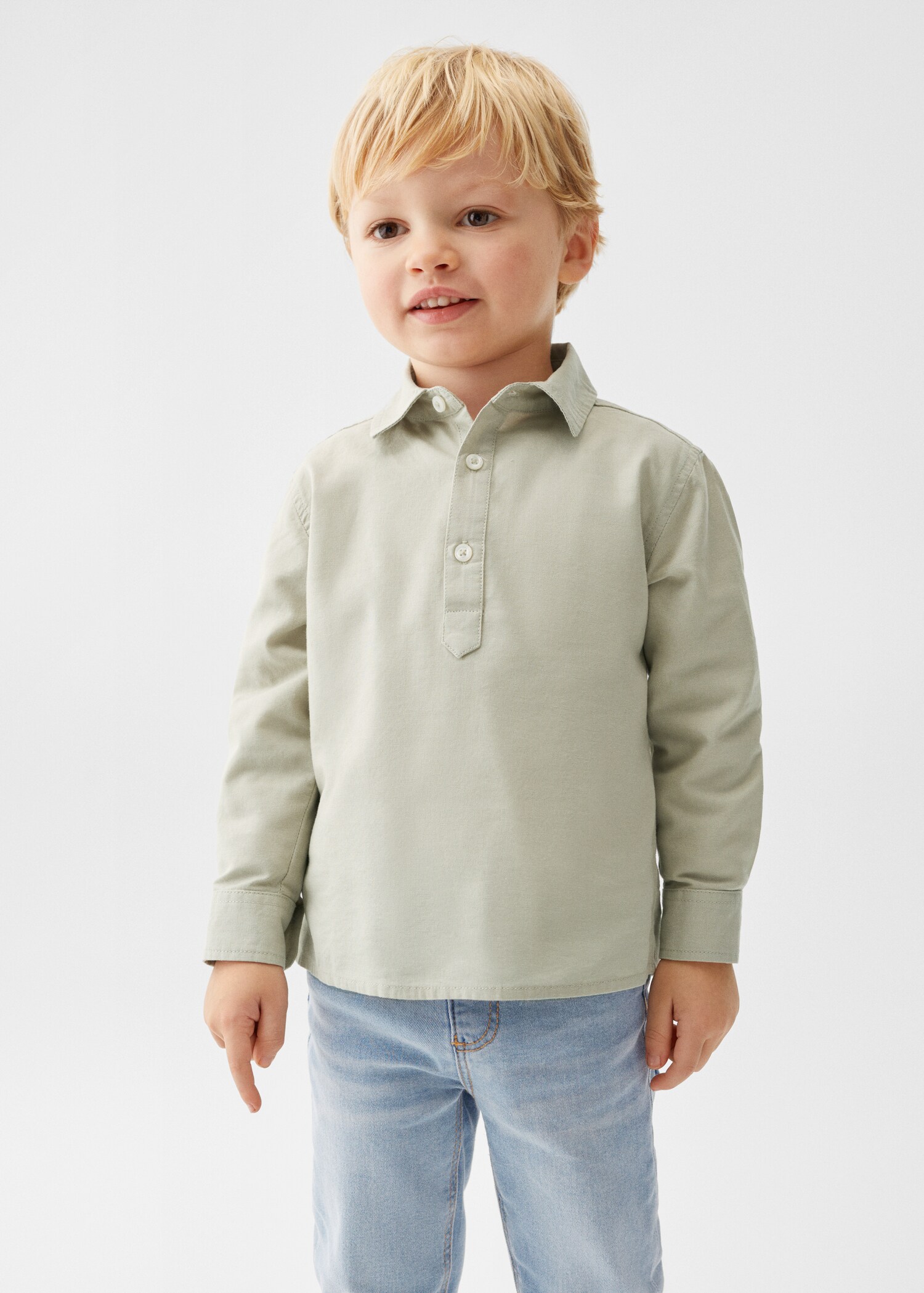 Chemise en coton - Plan moyen