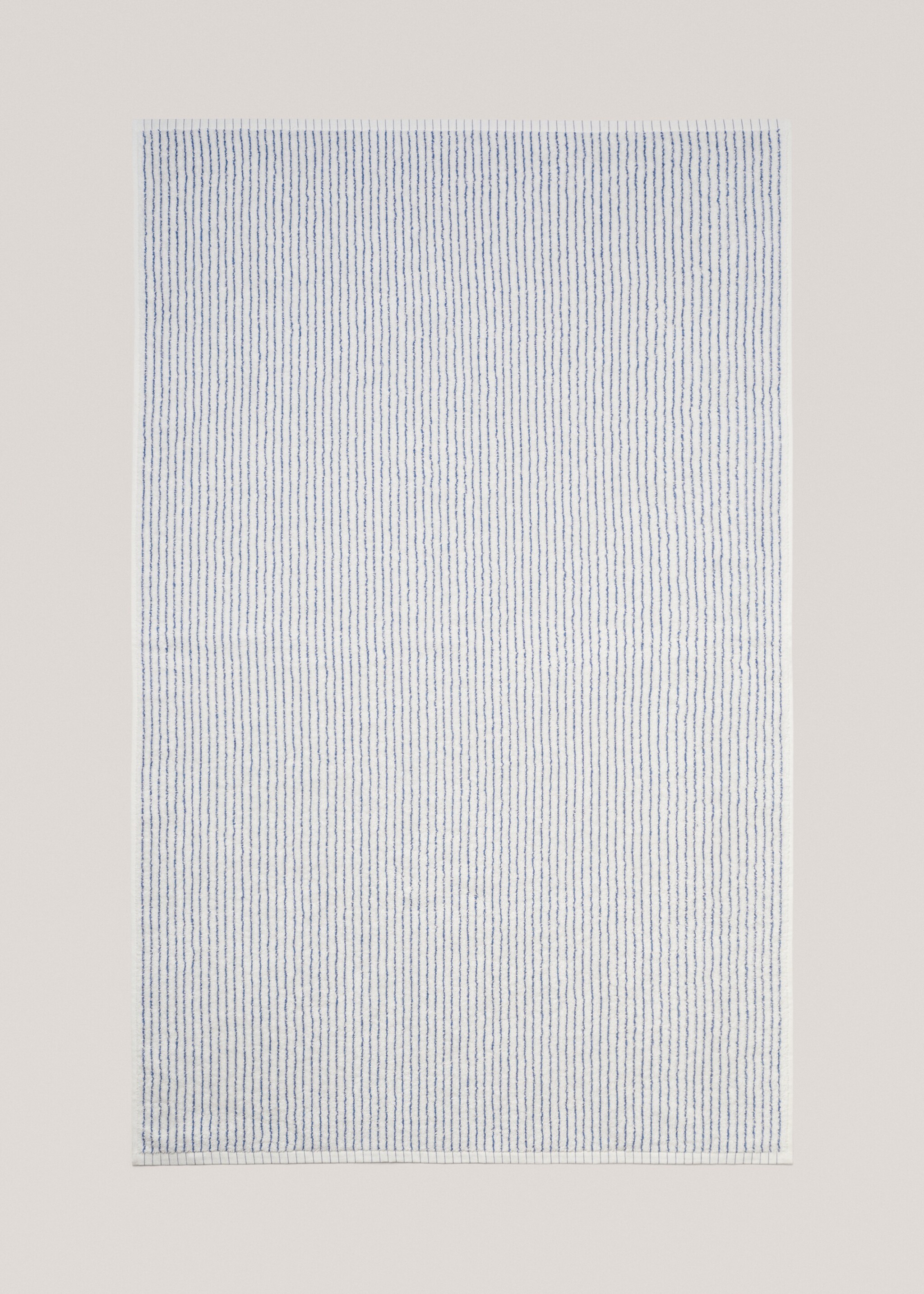 Striped 100% cotton bath towel 35.43x59.06 in - Article without model