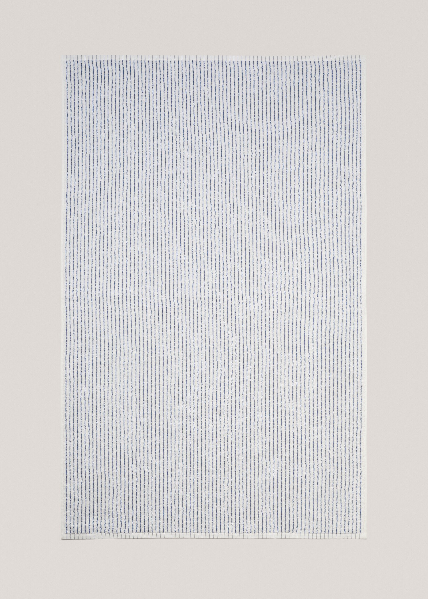 Striped 100% cotton bath towel 35.43x59.06 in - Article without model