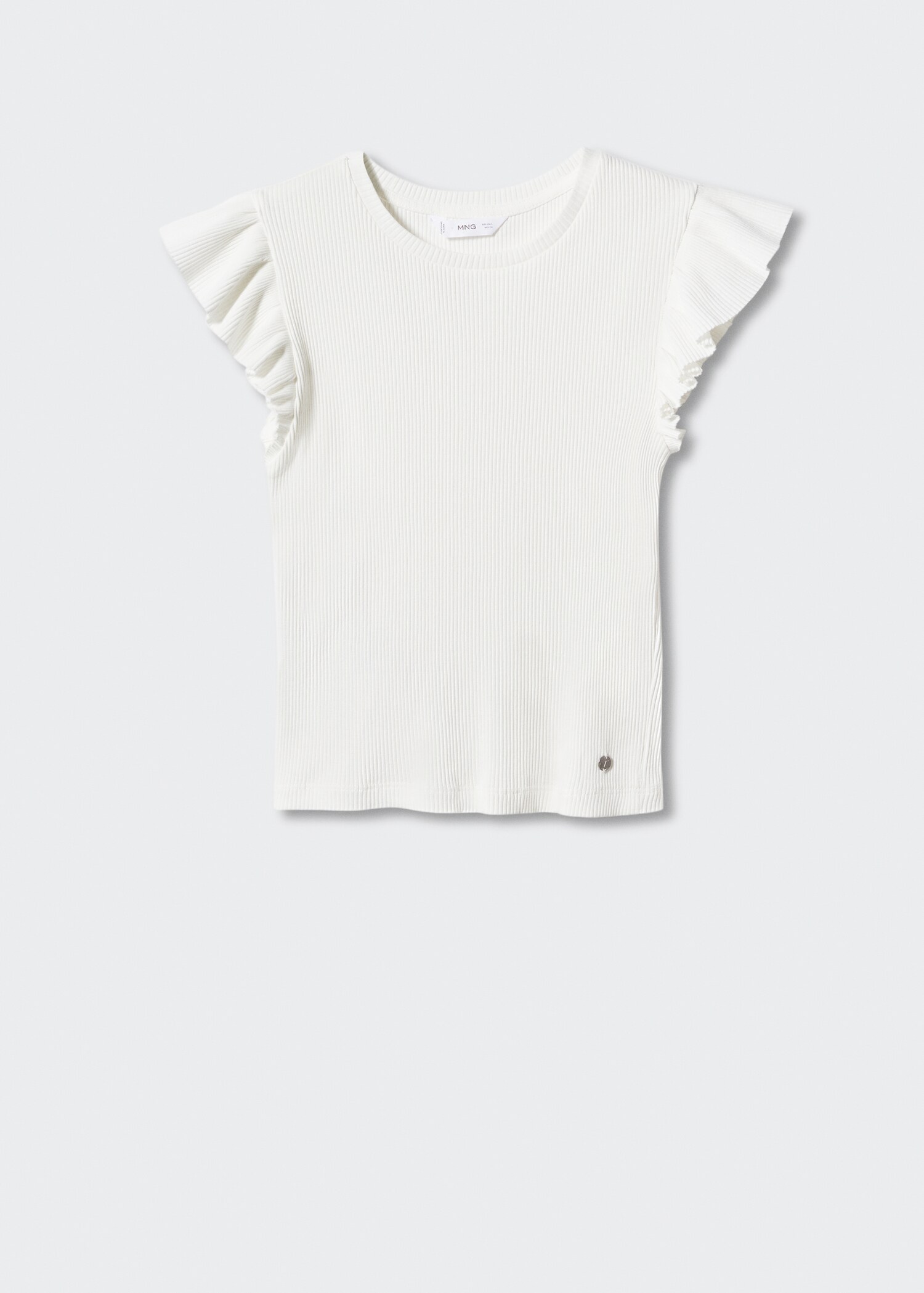 T-Shirt mit Volant-Detail - Artikel ohne Model