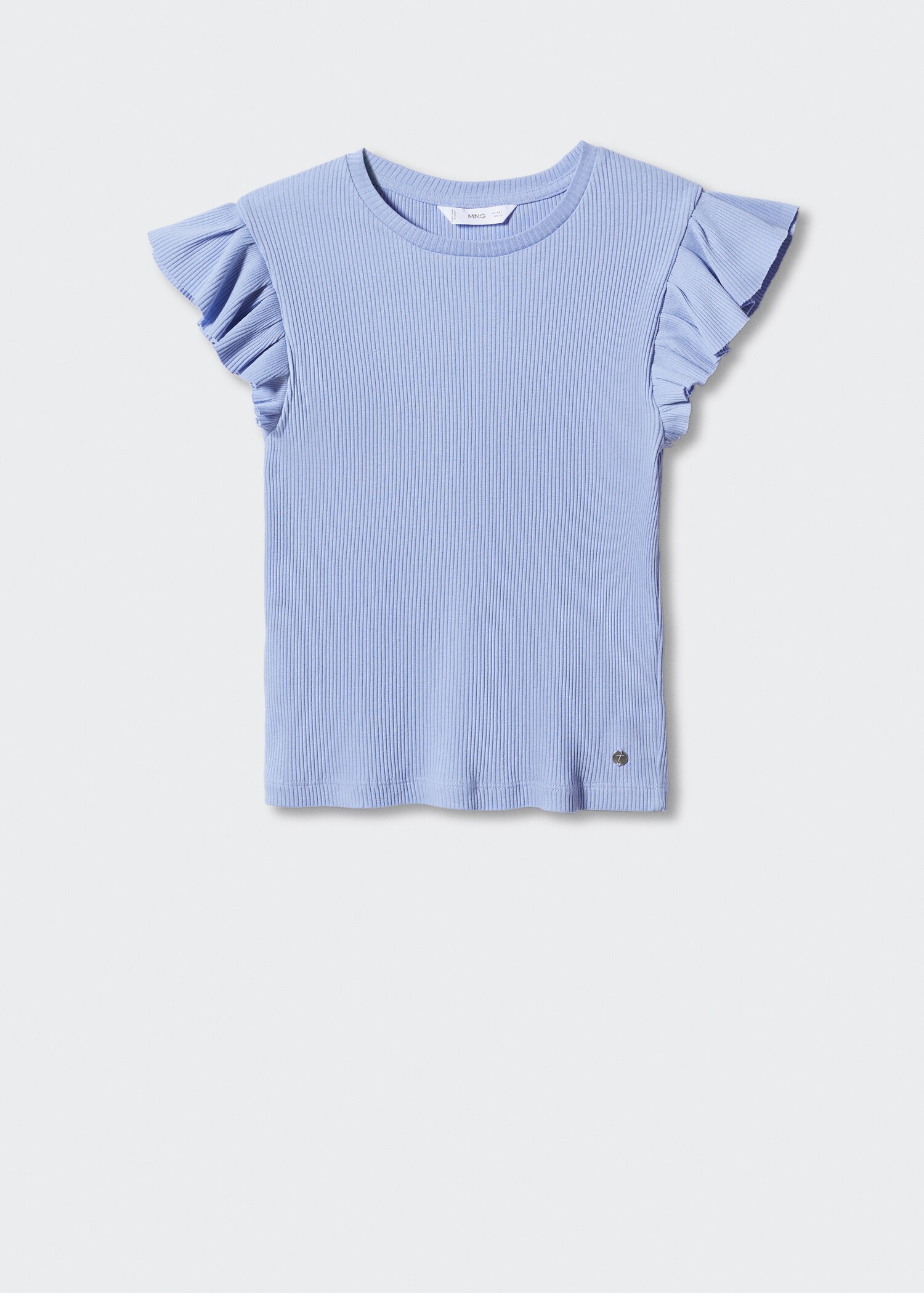 T-Shirt mit Volant-Detail - Artikel ohne Model