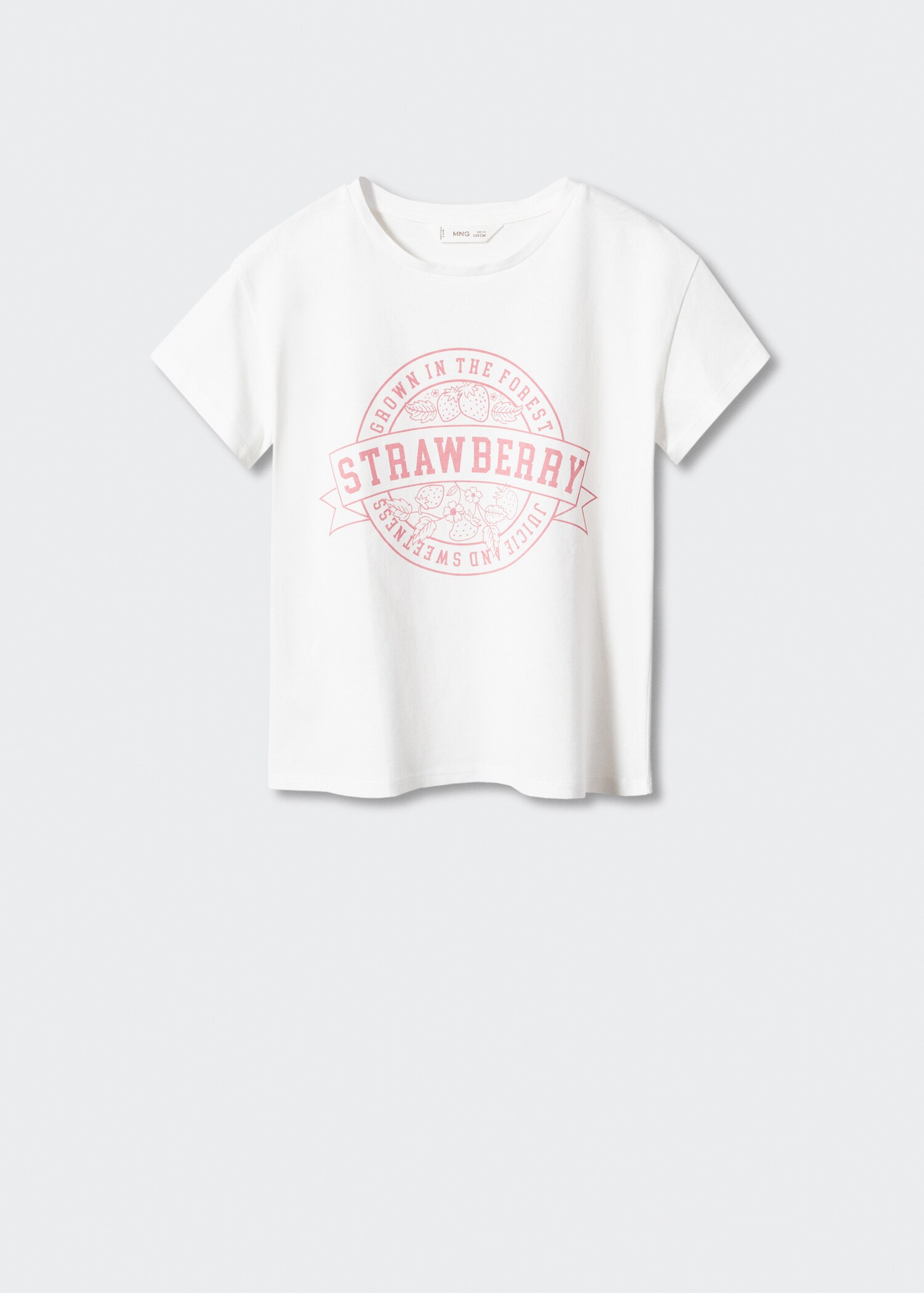 Printed cotton-blend T-shirt - Article without model