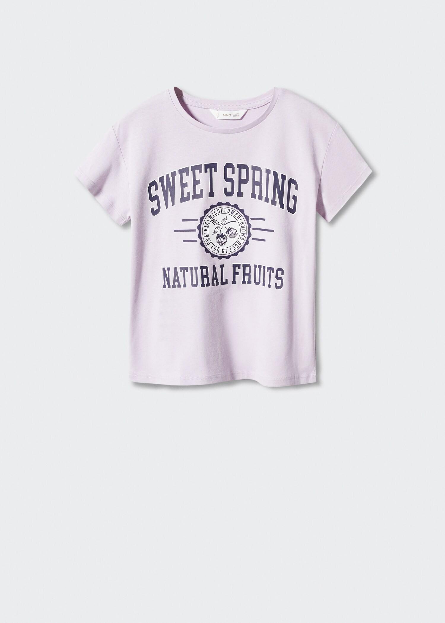 Printed cotton-blend T-shirt - Article without model