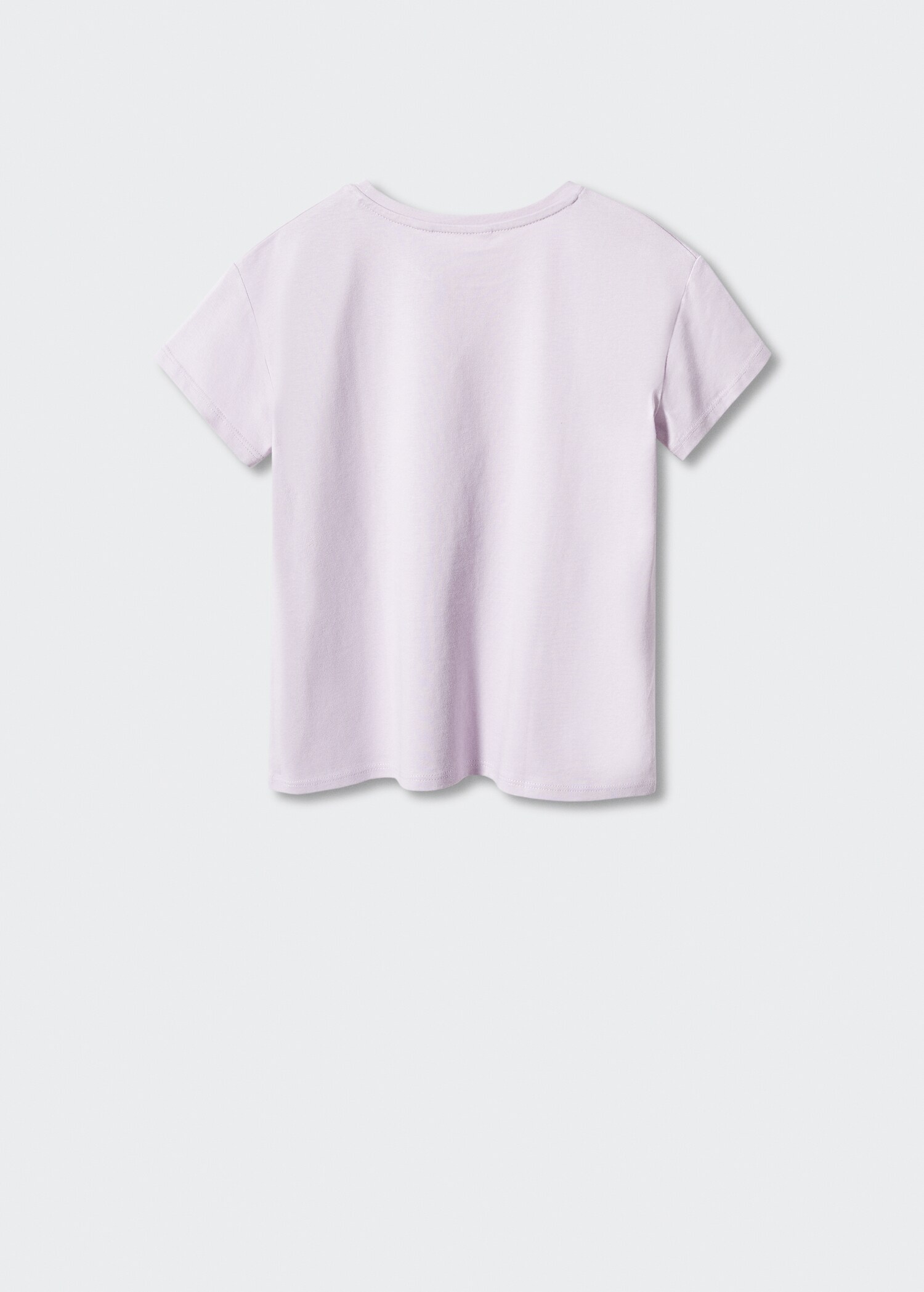 Printed cotton-blend T-shirt - Reverse of the article
