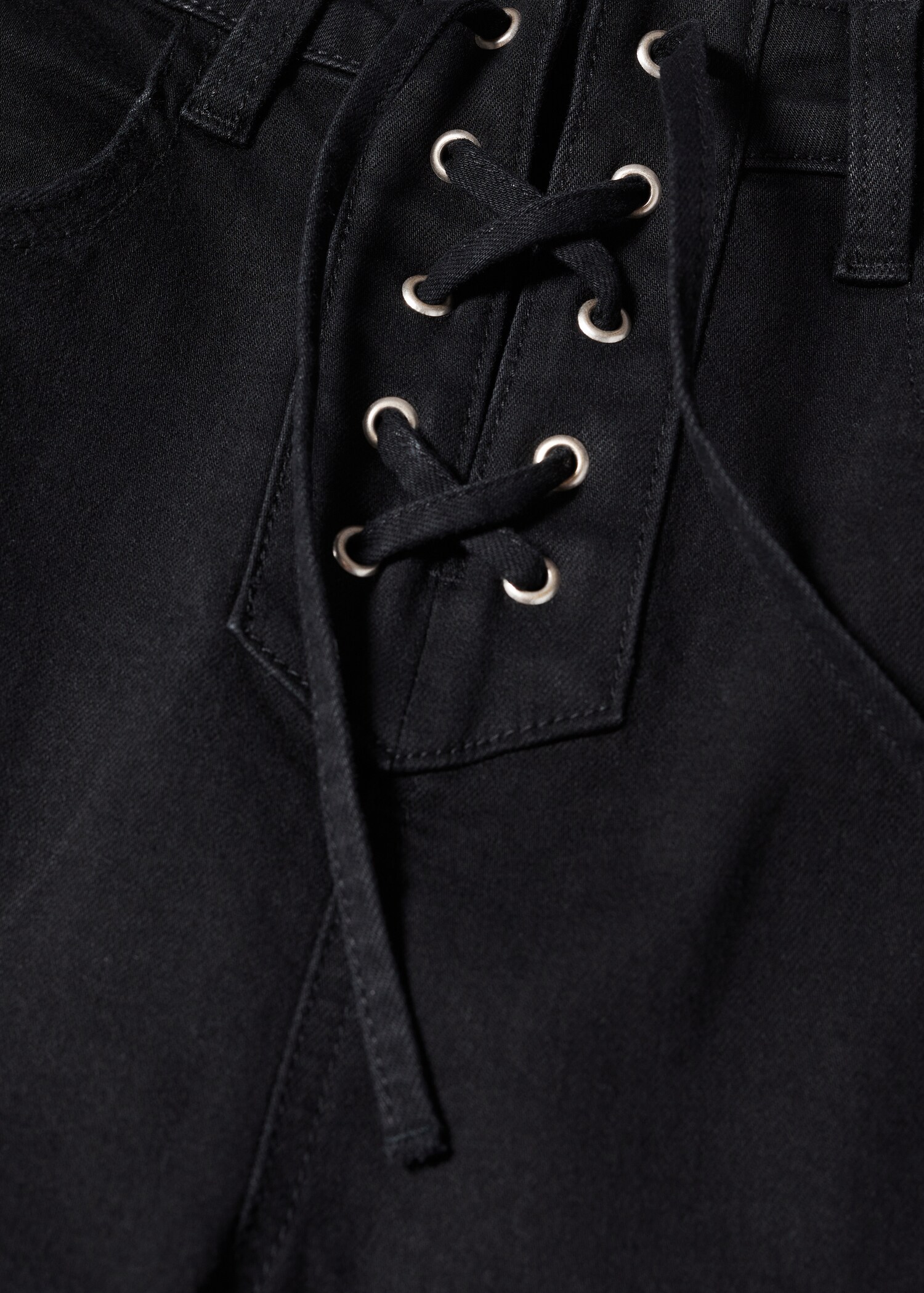 Jeans with tie closure - Details of the article 8