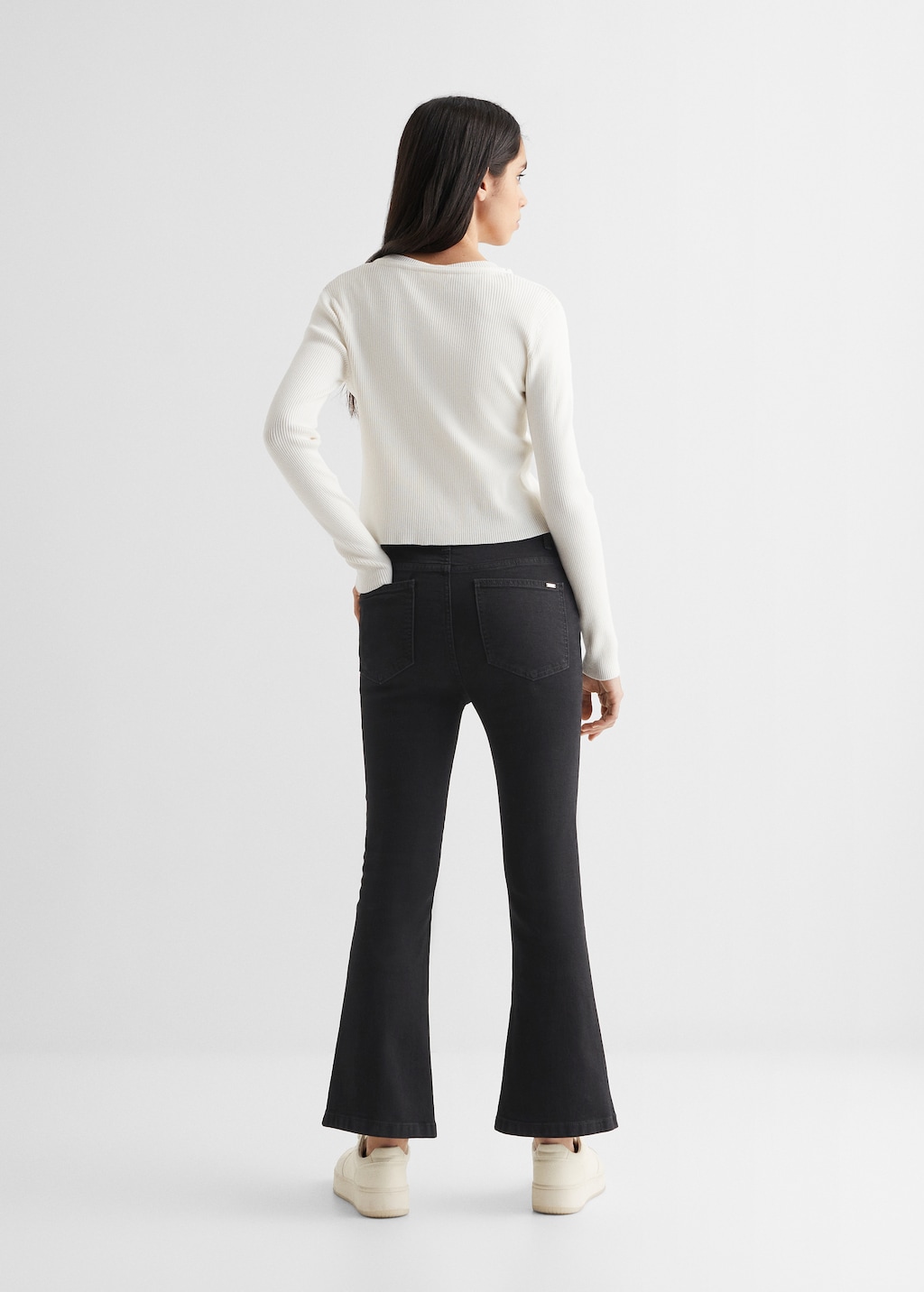 Jeans with tie closure - Teen Girl | MANGO OUTLET USA