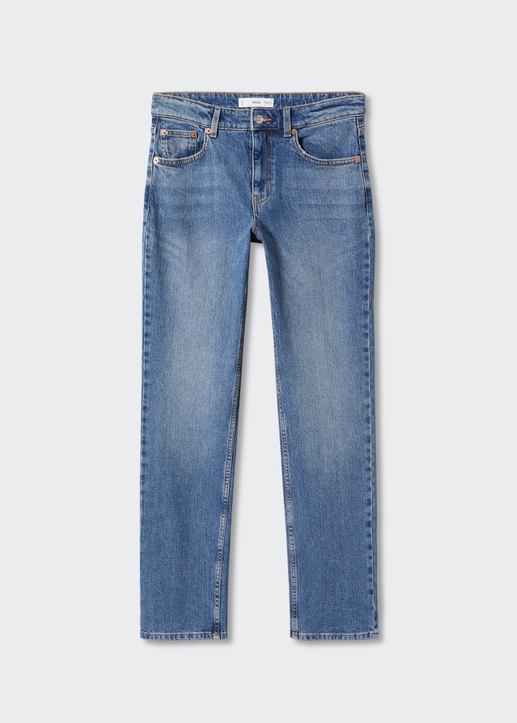 Medium-comfort straight jeans - Article without model