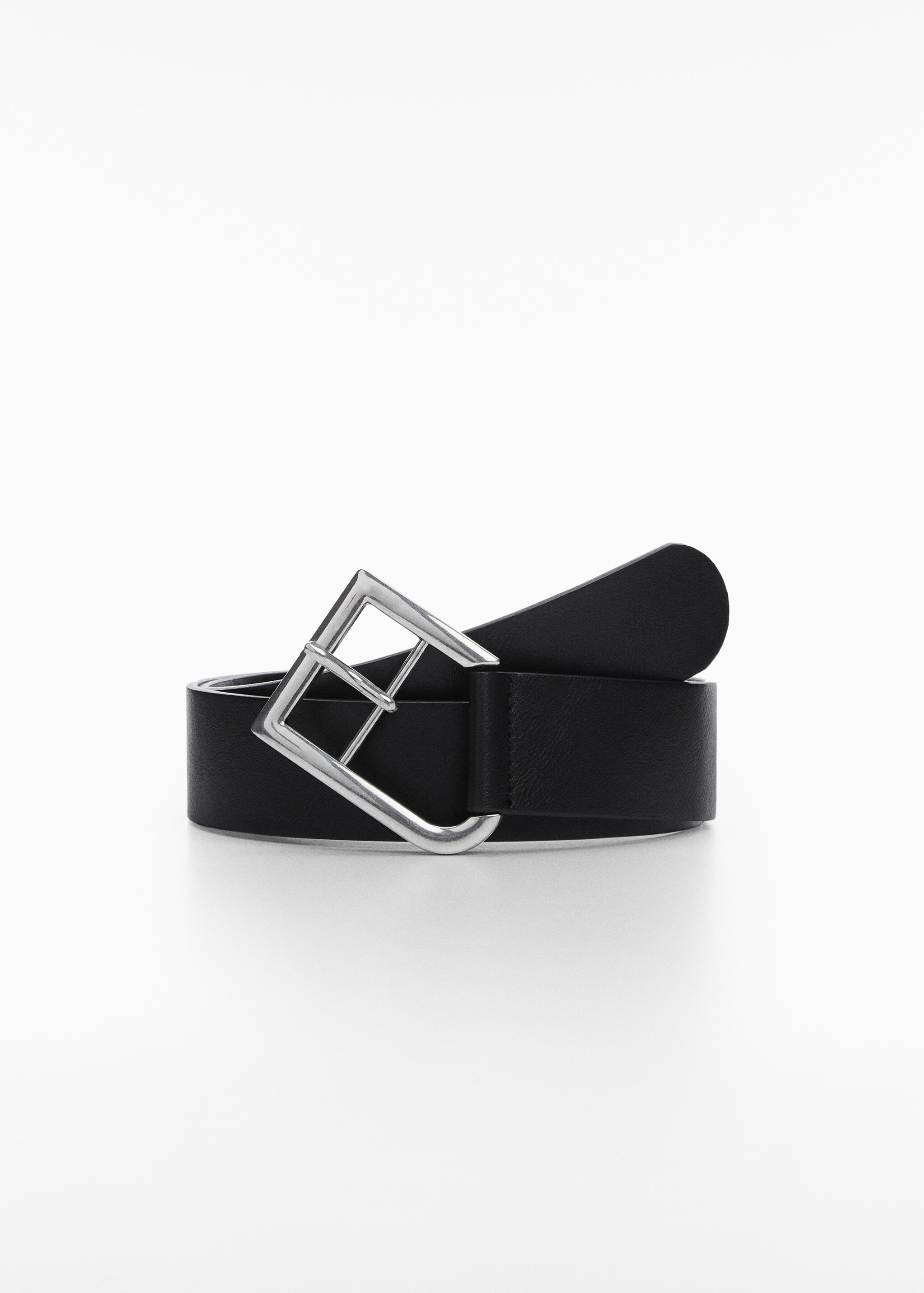 Belt with geometric buckle  - Article without model