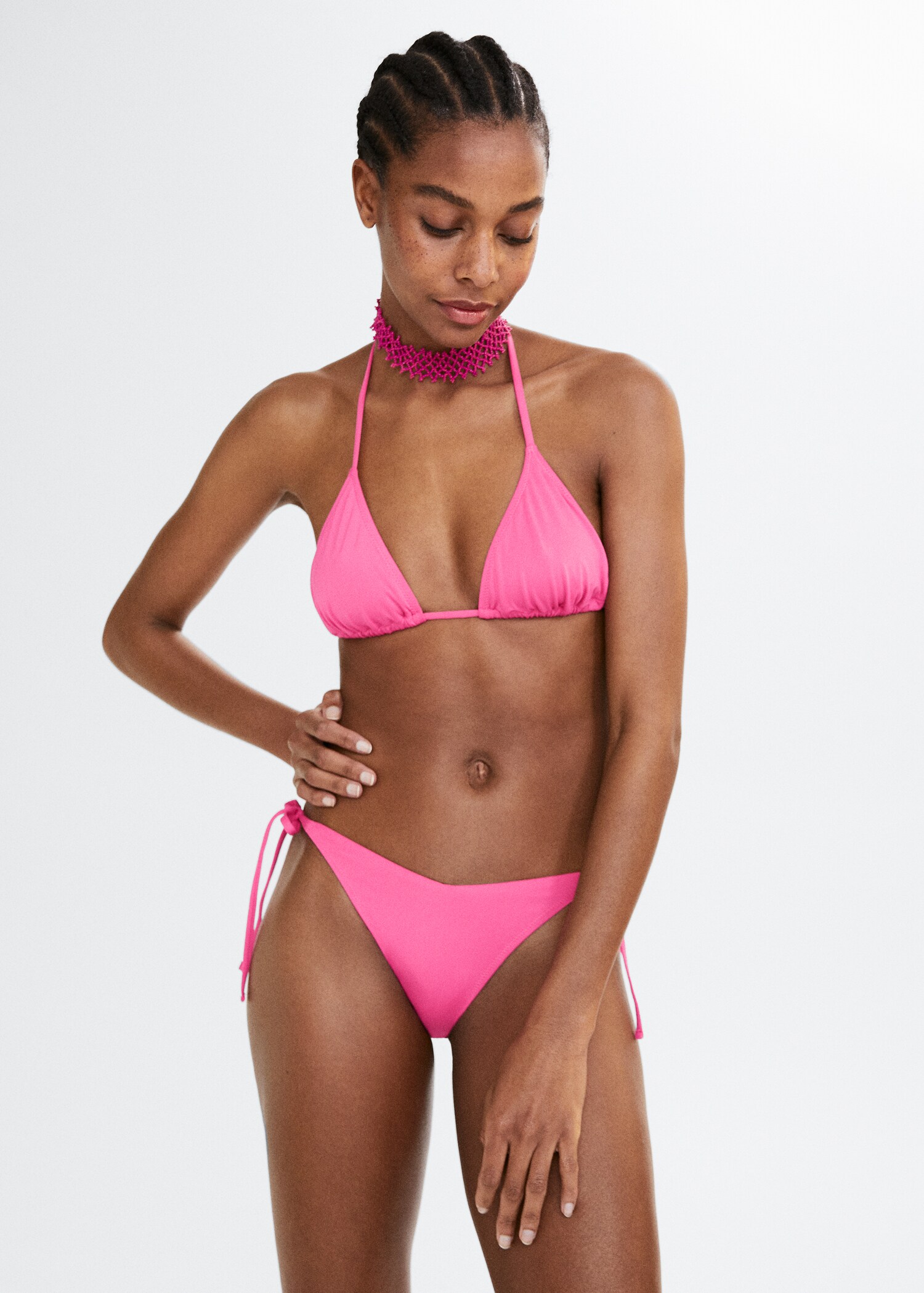 Classic bikini bottoms with bows - Medium plane